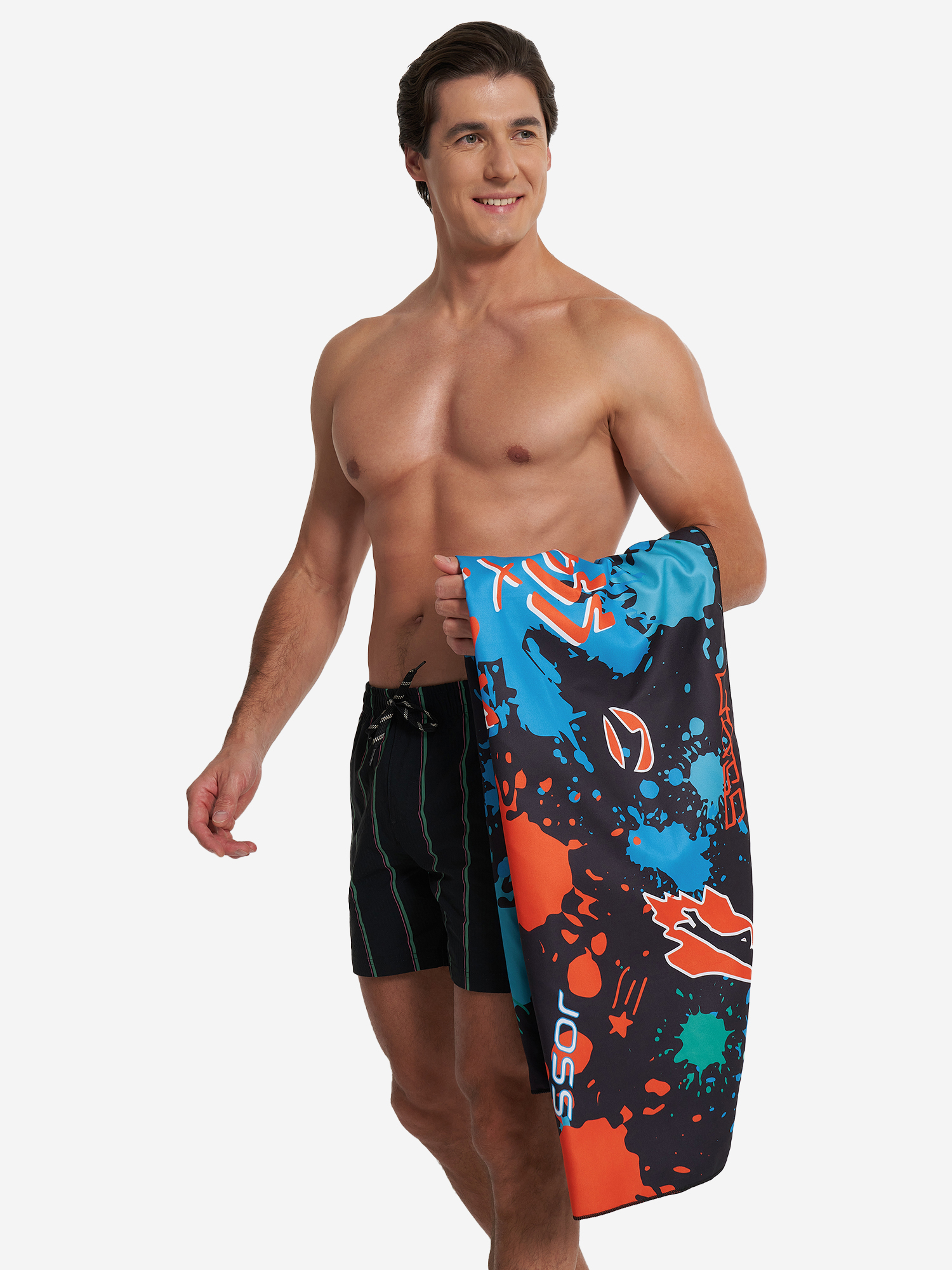 фото Полотенце абсорбирующее joss x swim rocket, мультицвет