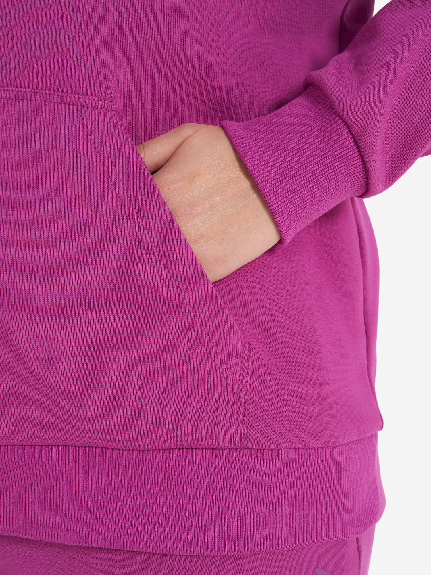 фото Худи женское demix, plus size, фиолетовый
