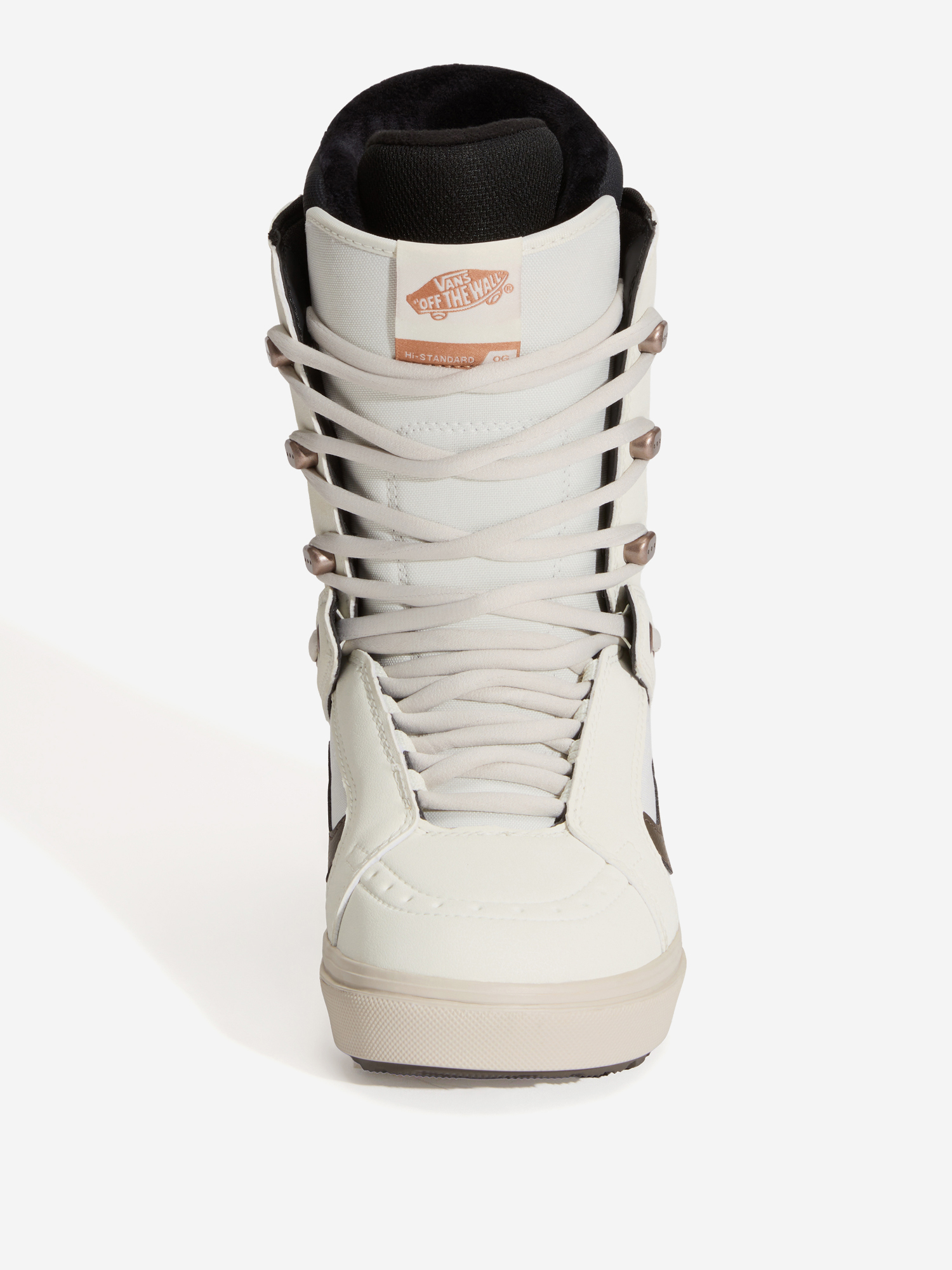 фото Сноубордические ботинки женские vans hi-standard og, белый