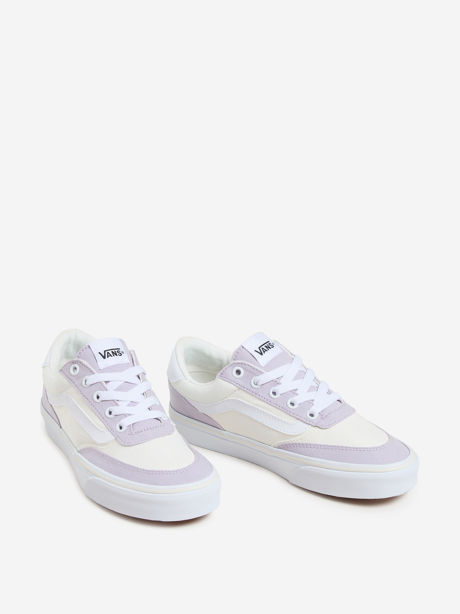 фото Кеды женские vans brooklyn ls, бежевый