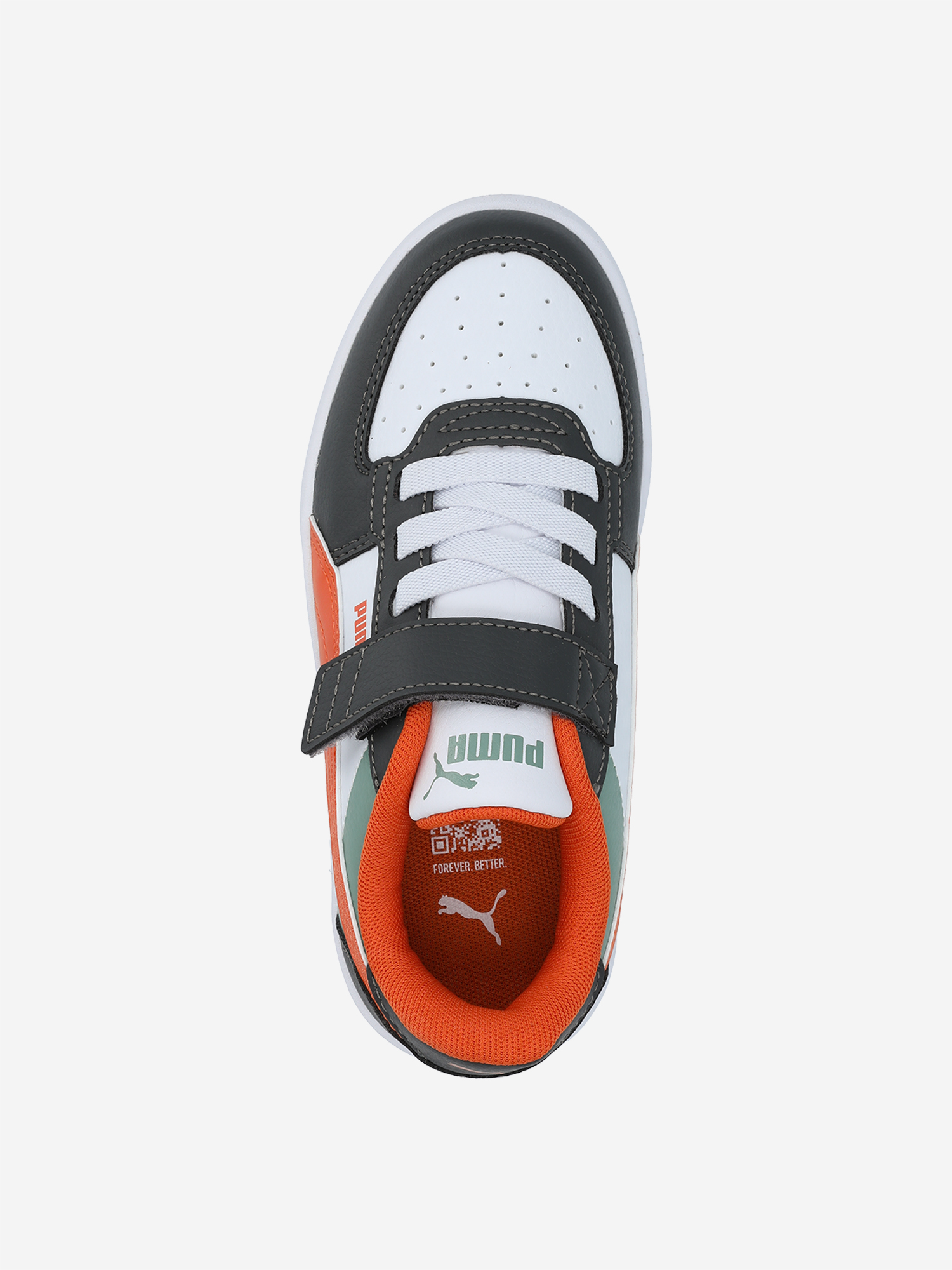 фото Кеды для мальчиков puma caven 2.0 block ac+ ps, белый