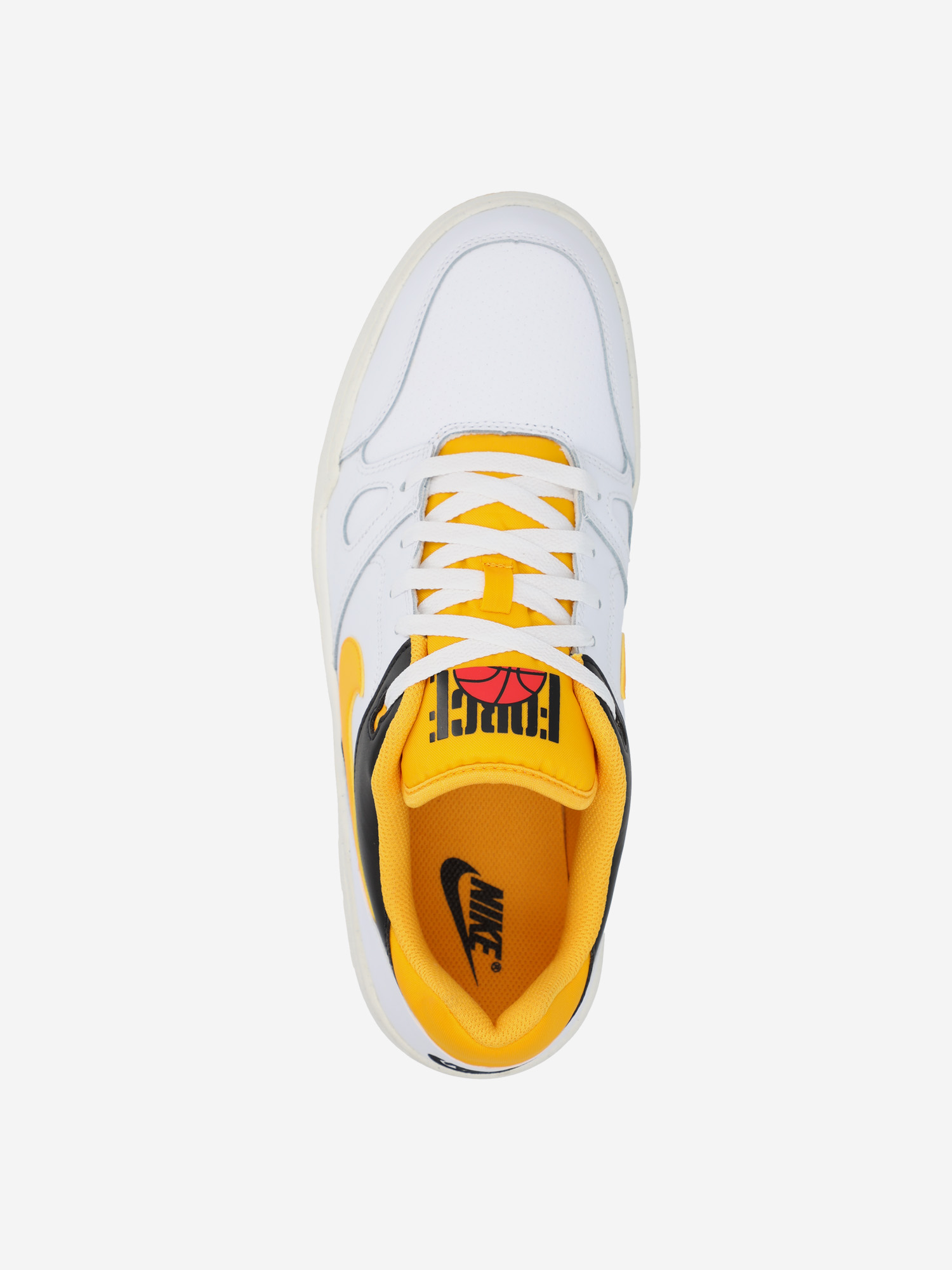 фото Кеды мужские nike full force low, белый