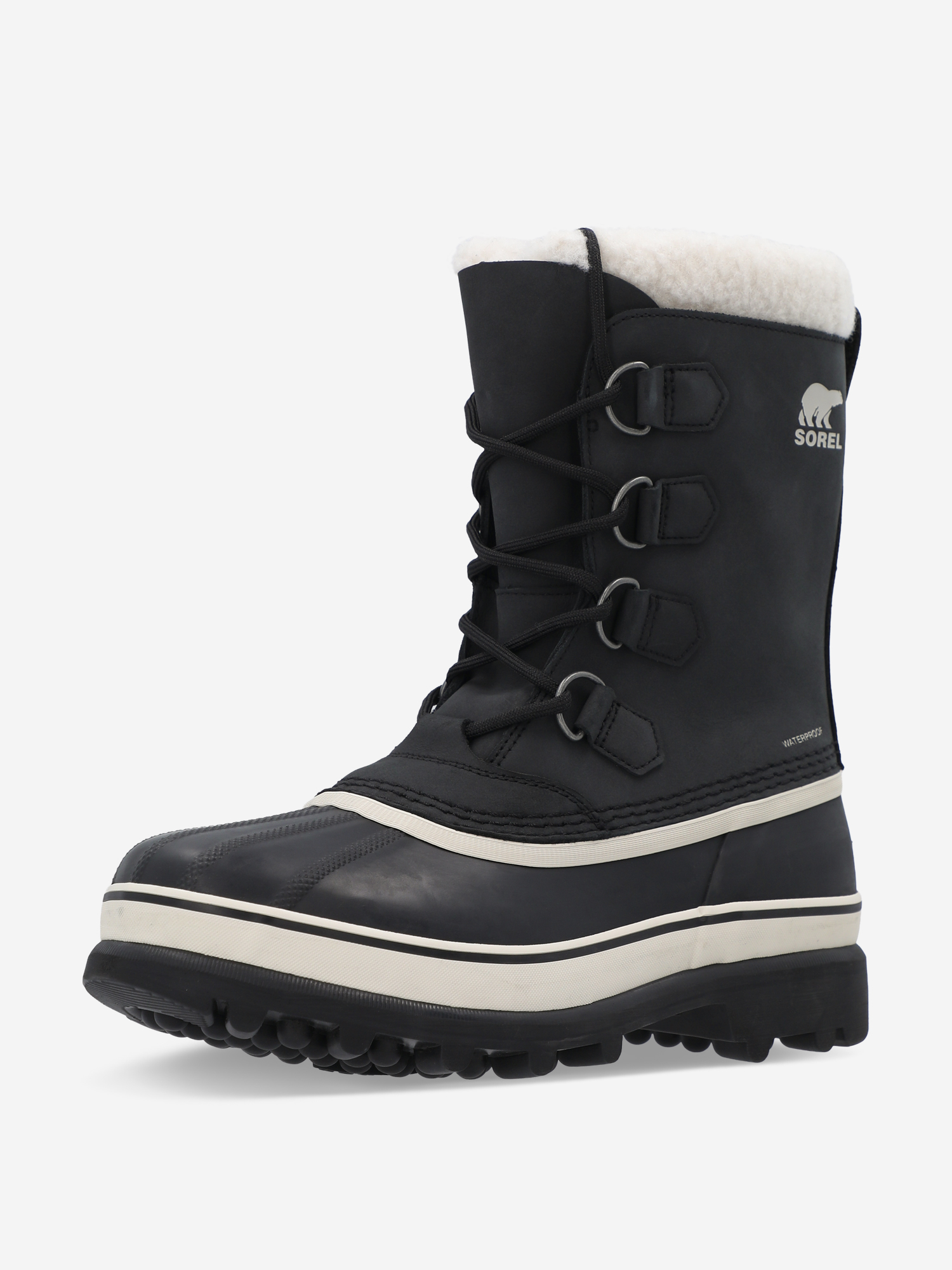 фото Сапоги утепленные женские sorel women's caribou, черный