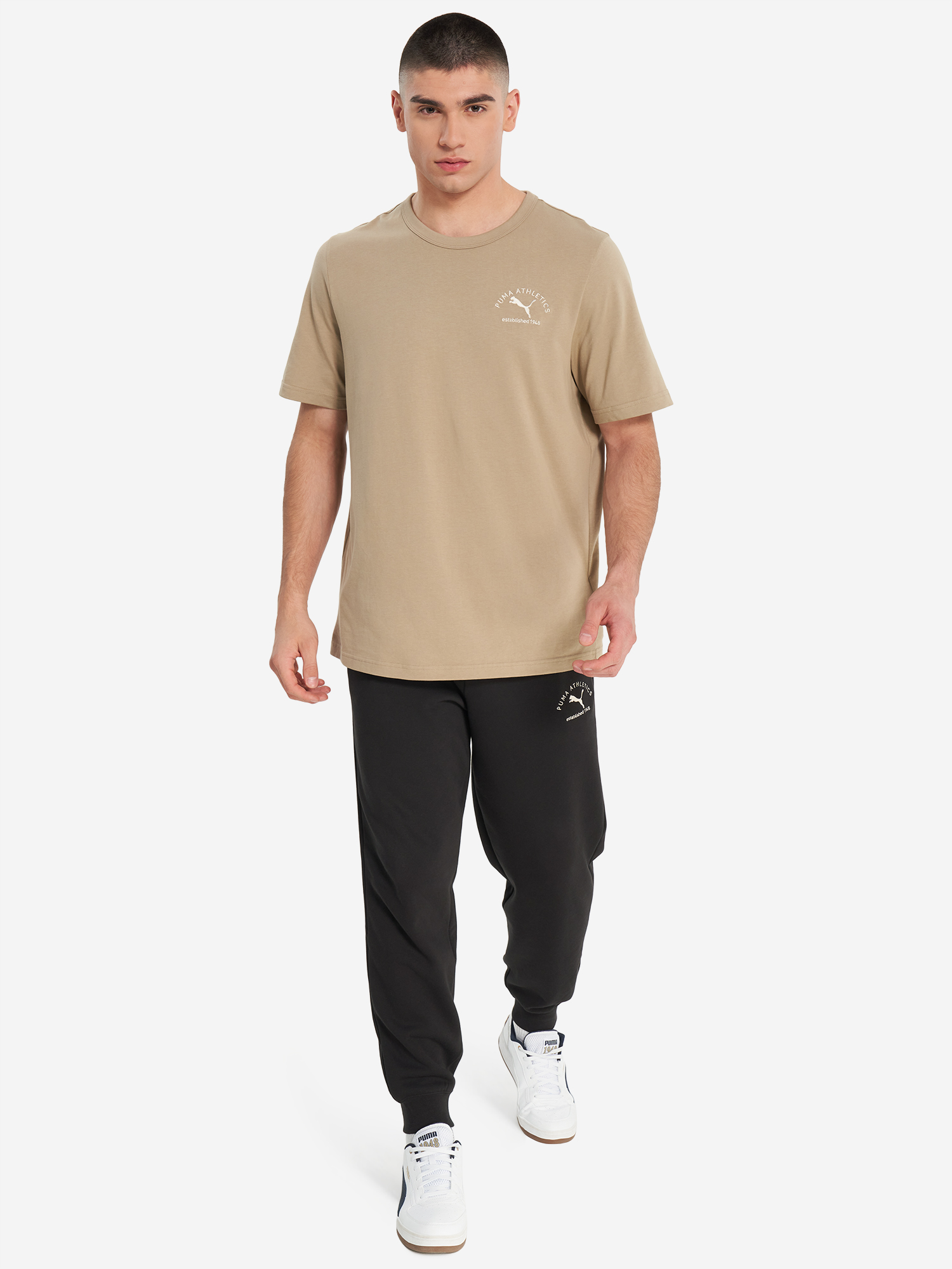 фото Брюки мужские puma class, черный