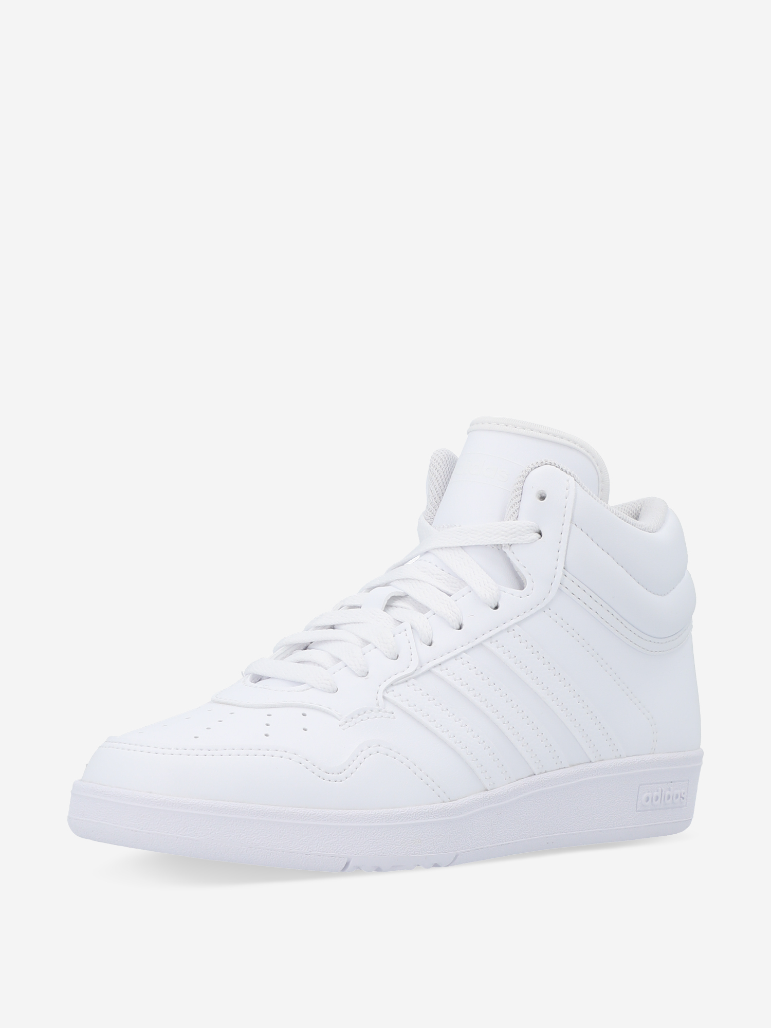 фото Кеды детские adidas hoops 4.0 mid j, белый