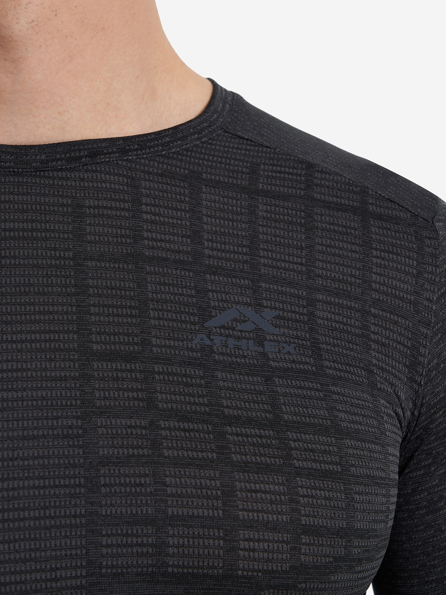фото Лонгслив мужской athlex, черный