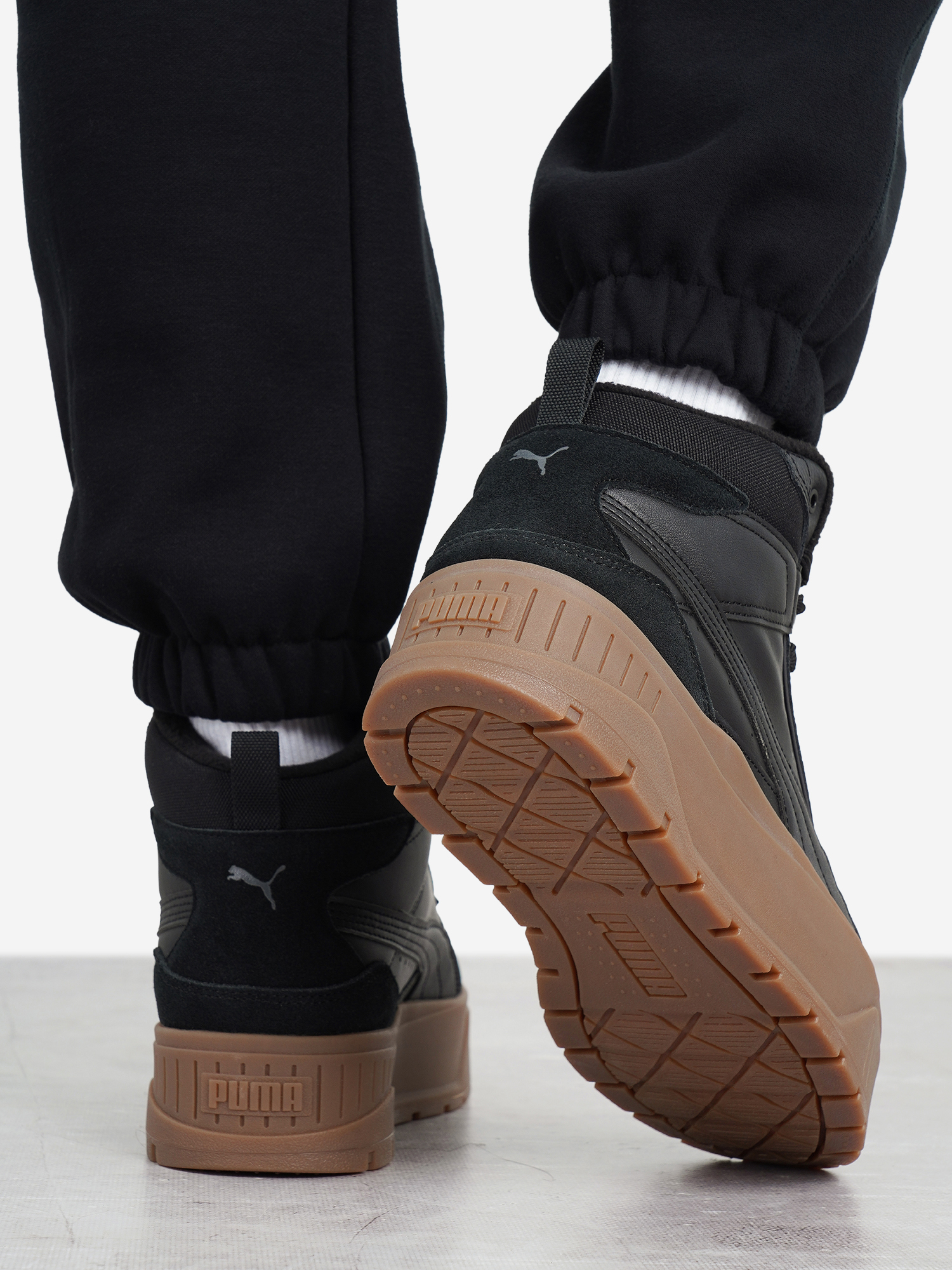 фото Кеды утепленные женские puma karmen ii idol wtr, черный