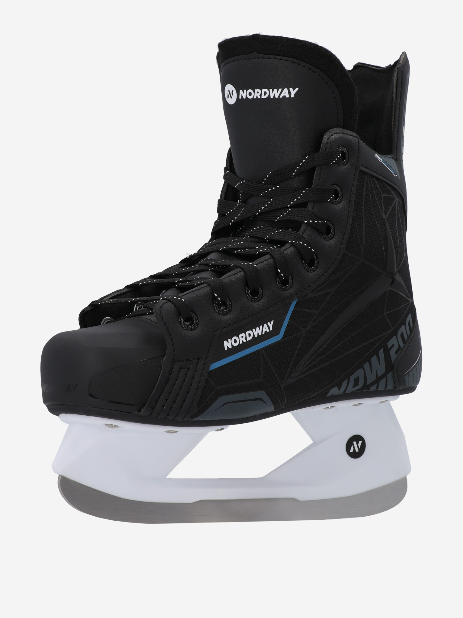 фото Коньки хоккейные детские nordway ndw 200 jr, черный