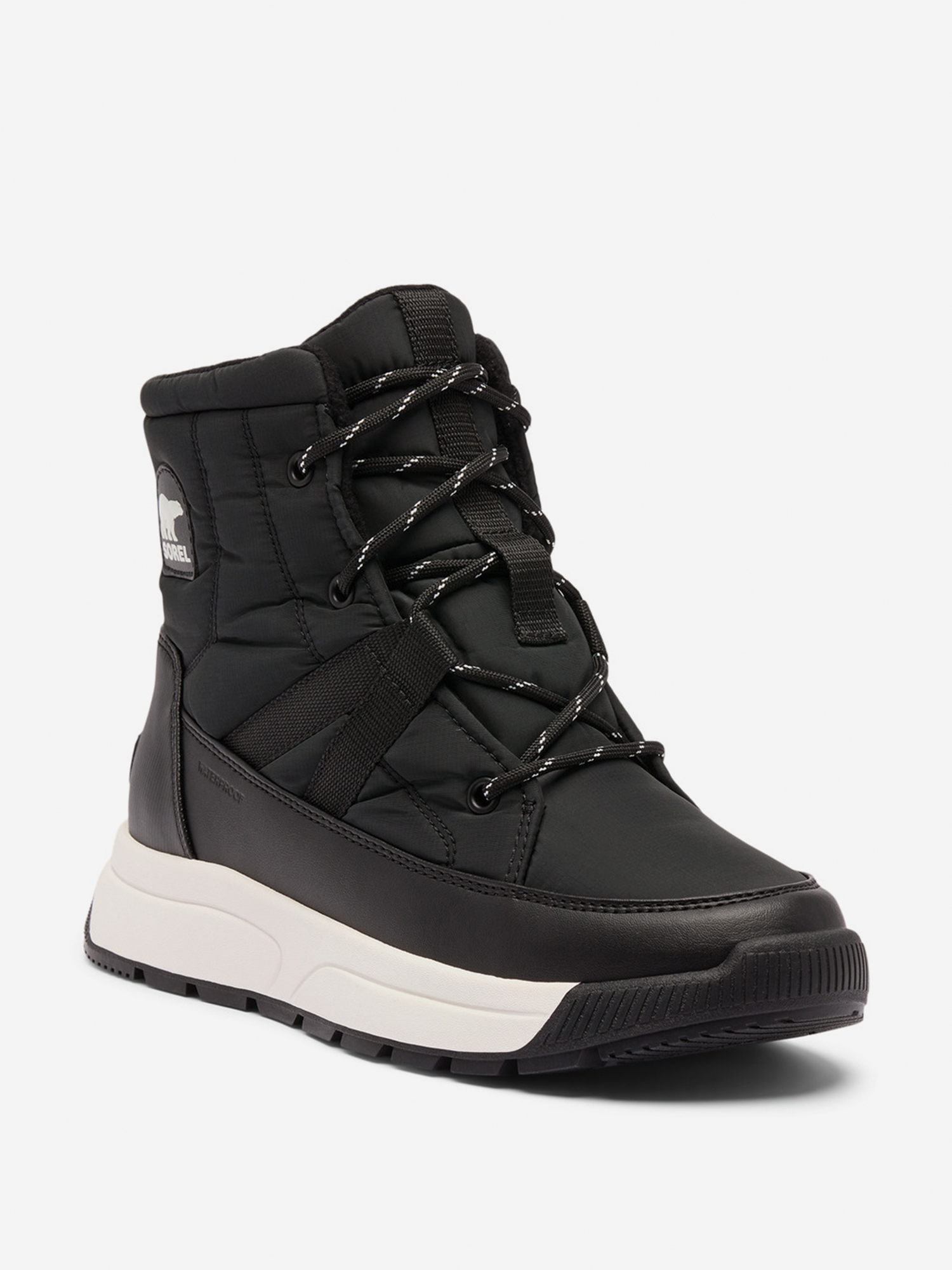 фото Ботинки утепленные женские sorel whitney iii wp, черный