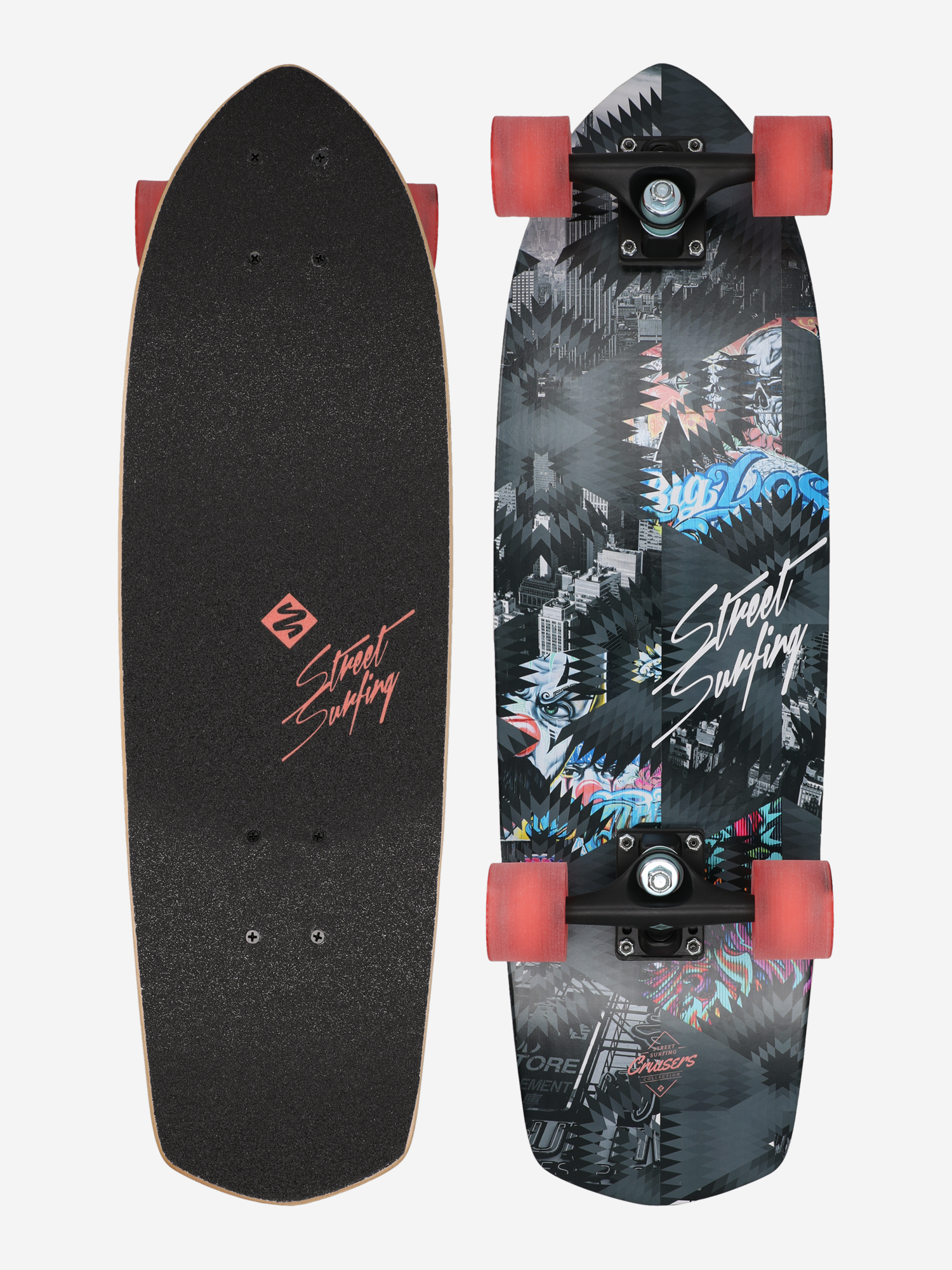 Круизер Street Surfing Cruiser Kicktail Urban Lover 28", Черный
Круизер Street Surfing Cruiser Kicktail Urban Lover 28", Черный