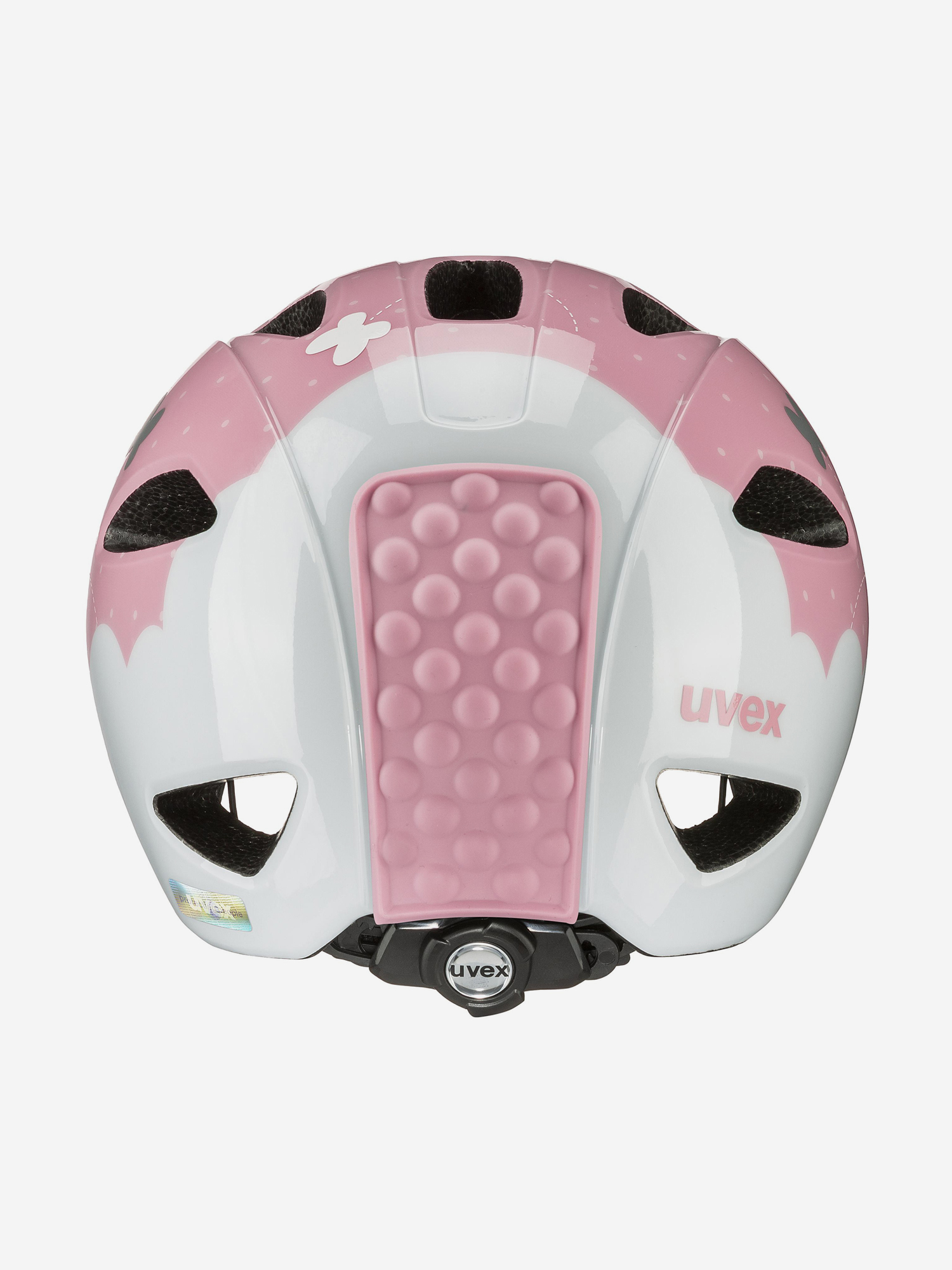 фото Шлем велосипедный детский uvex oyo style butterfly, розовый
