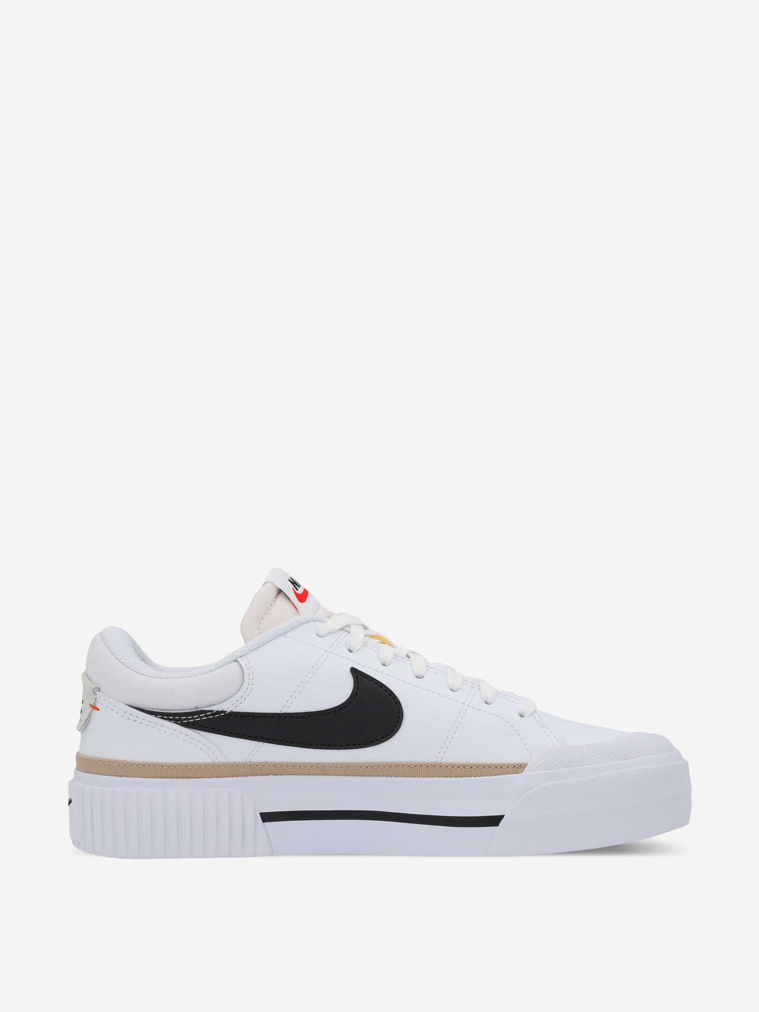 фото Кеды женские nike court legacy lift, белый