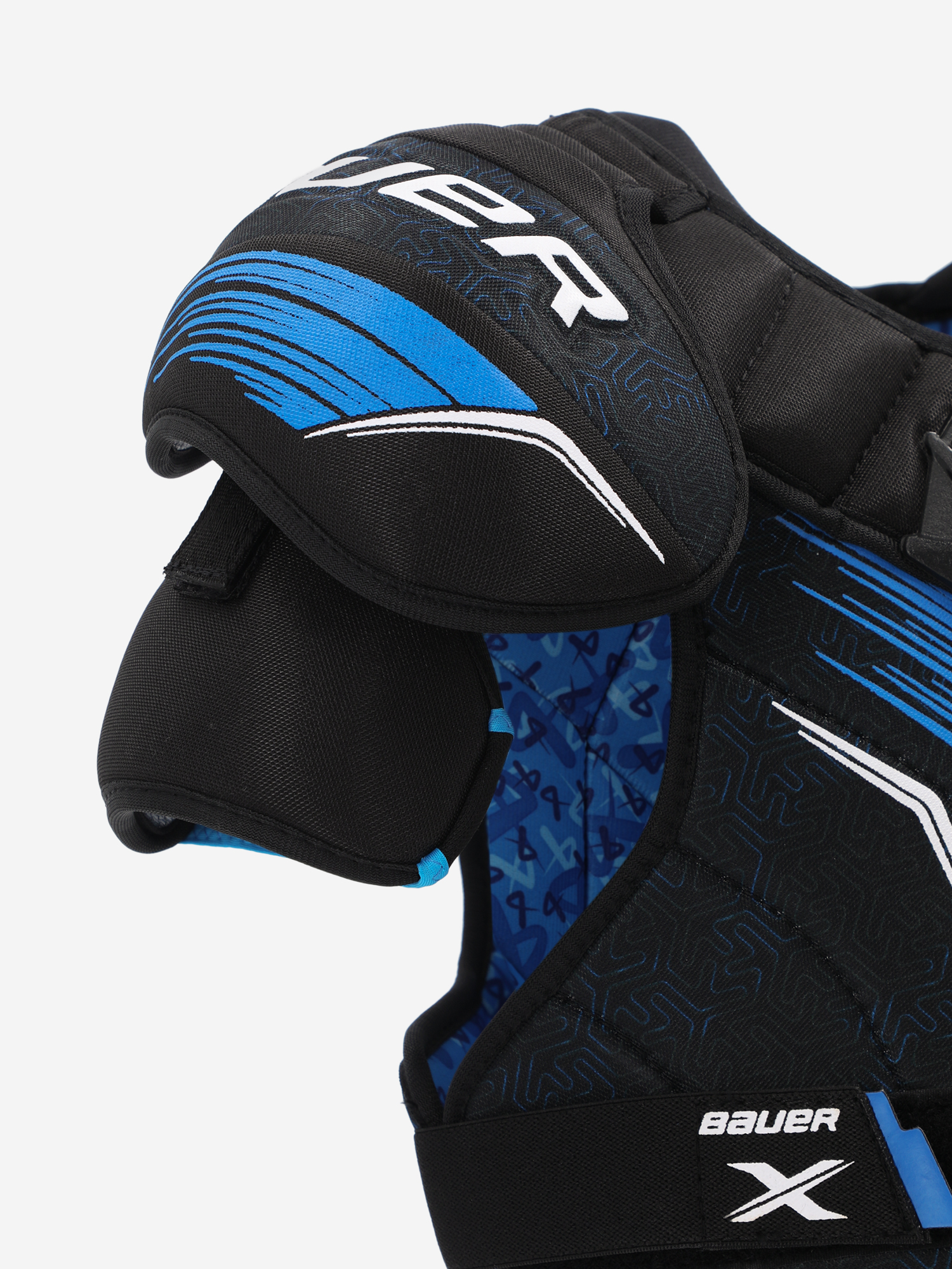 фото Нагрудник хоккейный детский bauer x int, черный