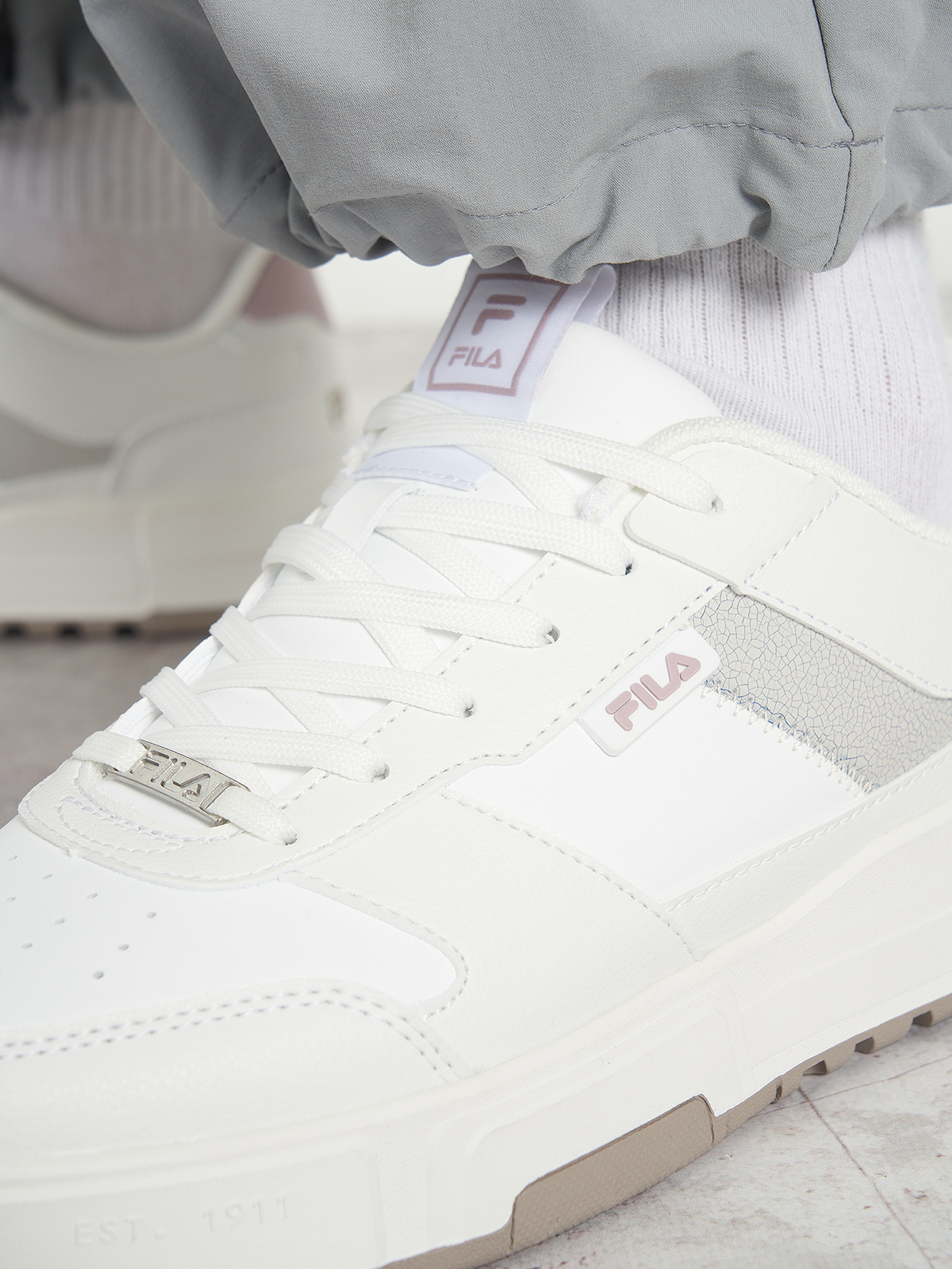 фото Кеды женские fila fx-1000 low, белый