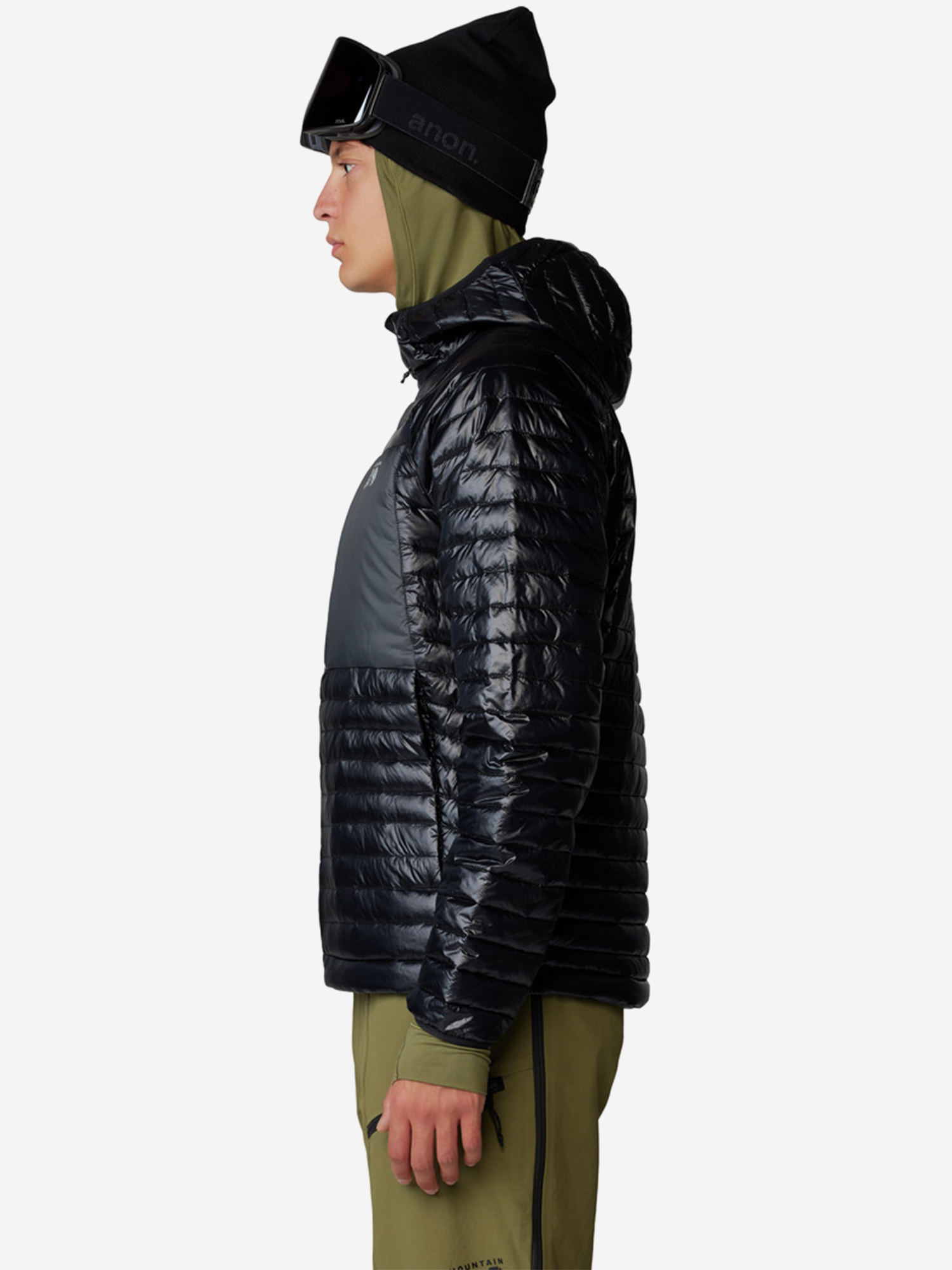 фото Куртка утепленная мужская mountain hardwear ventano, черный