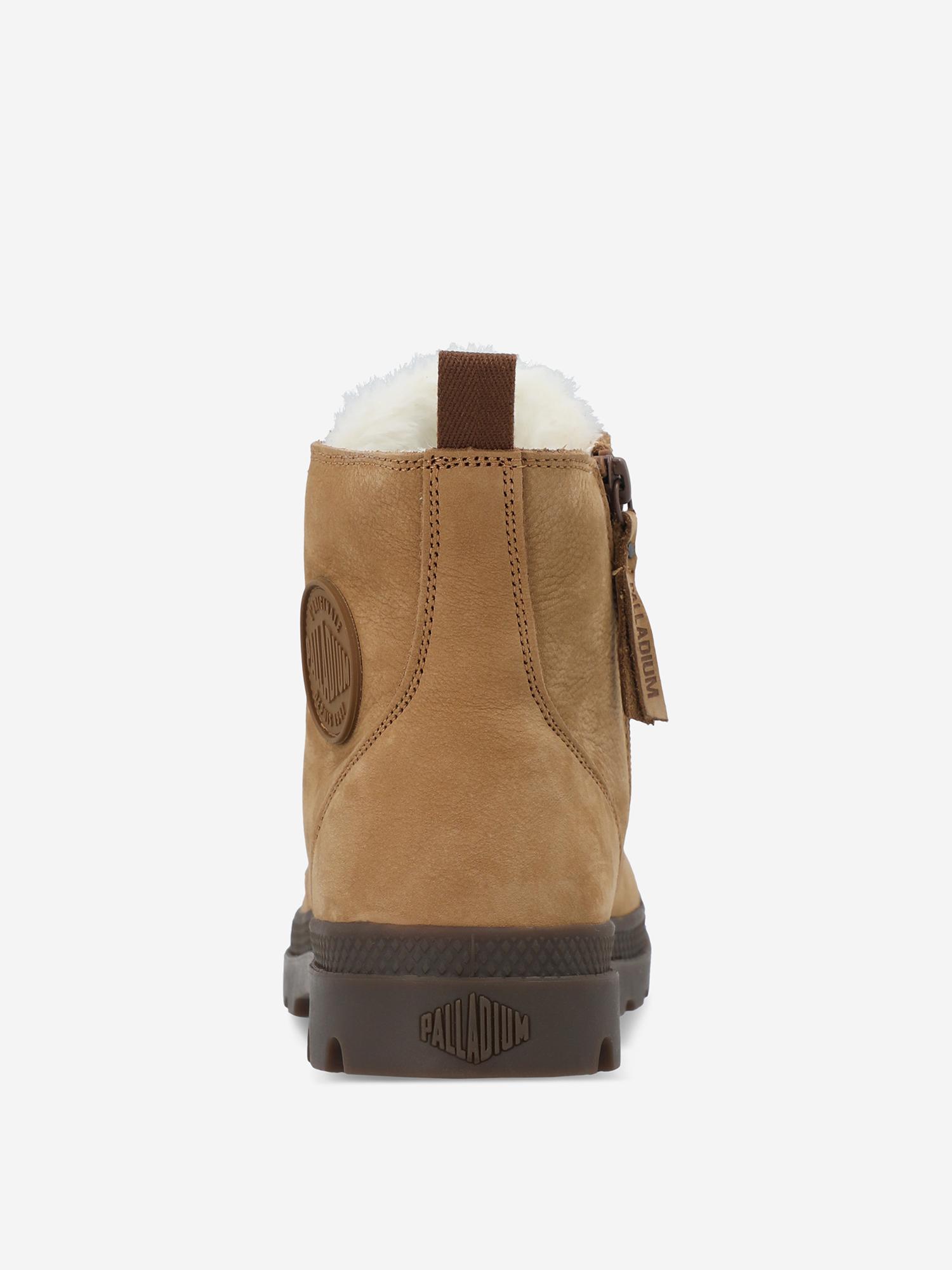 фото Ботинки утепленные мужские palladium pampa hi zip, коричневый