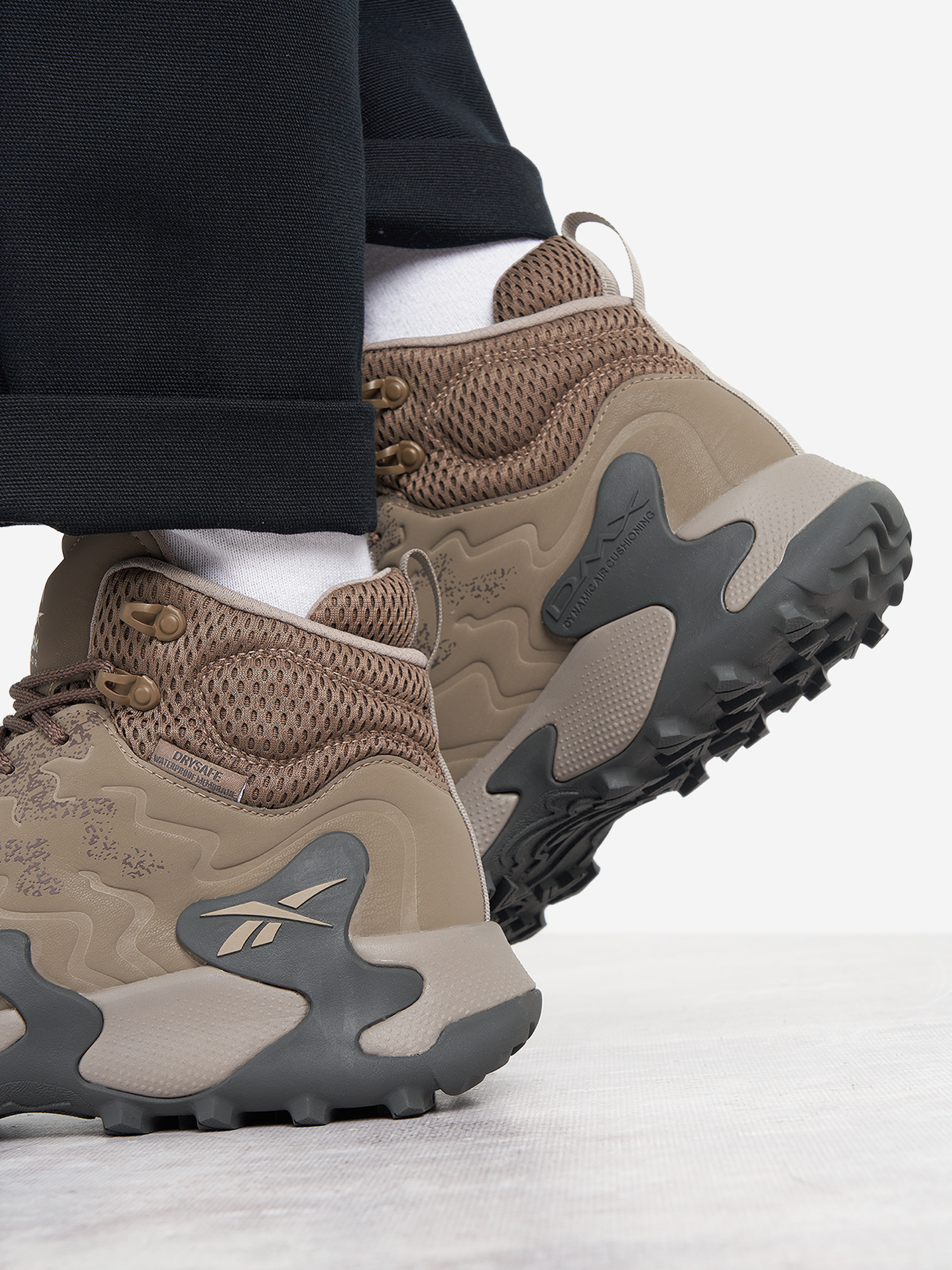 фото Ботинки утепленные мужские reebok kitari dmx, коричневый