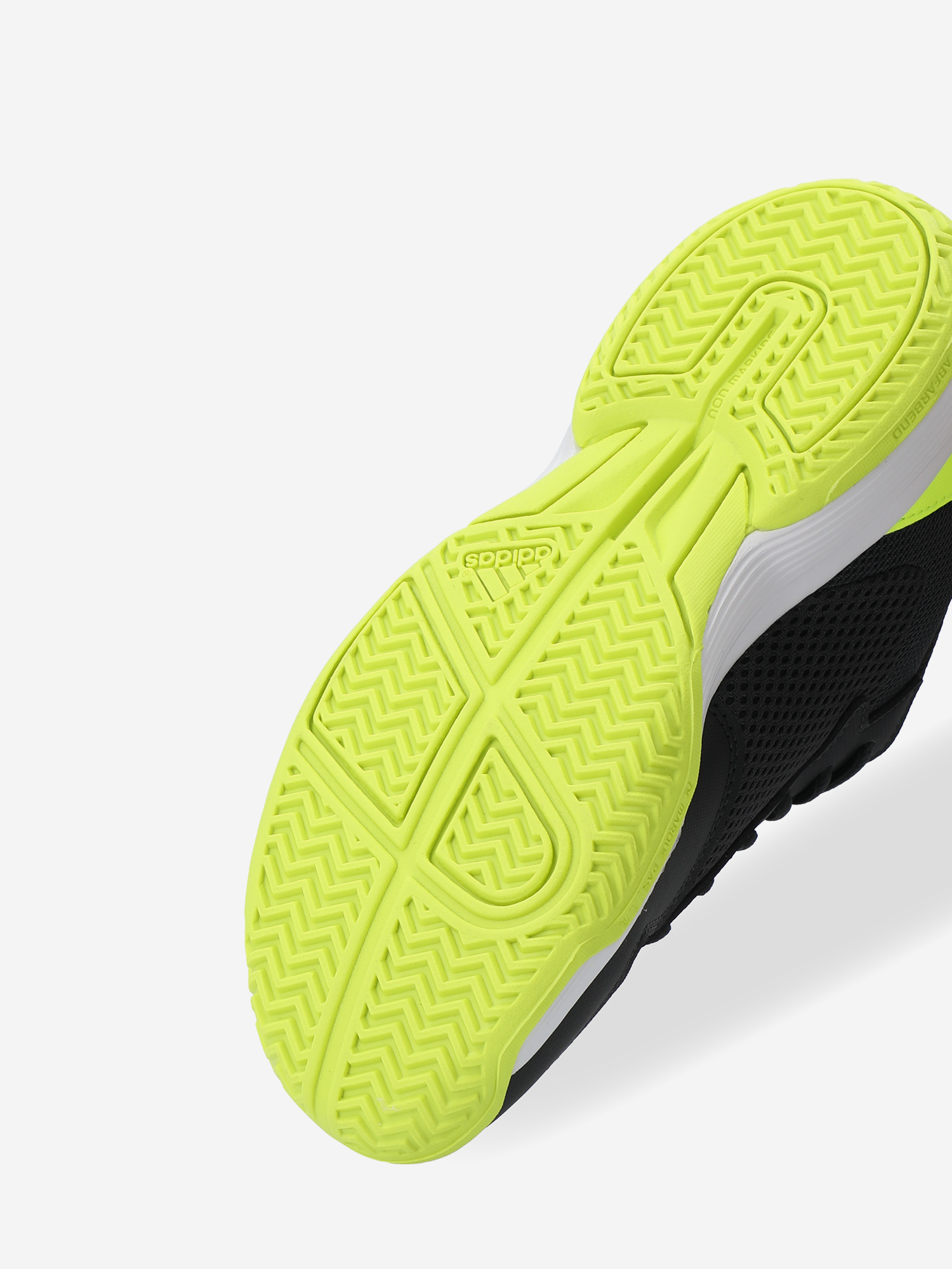 фото Кроссовки детские adidas courtflash k, черный