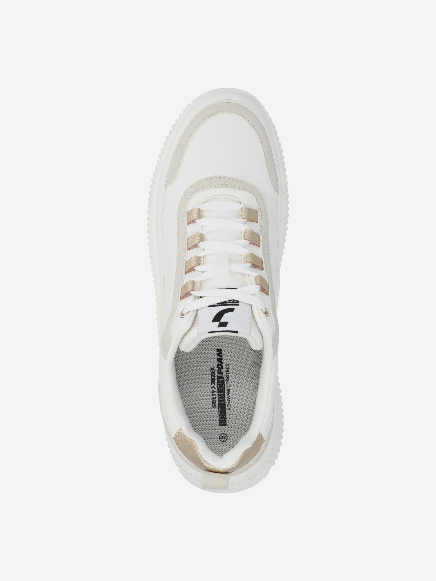 фото Кеды женские safety jogger casual low 2, белый