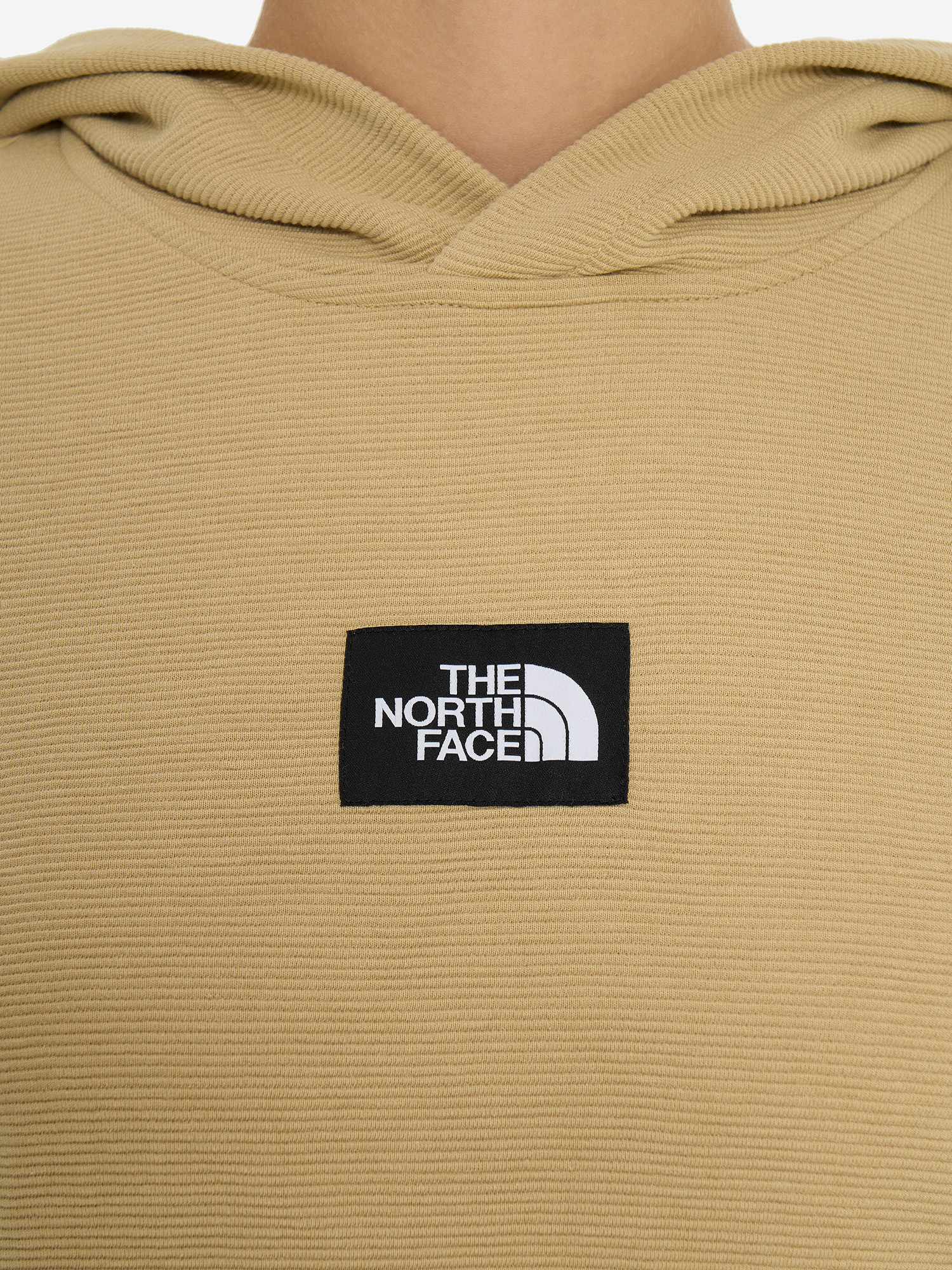 фото Худи женское the north face hoden, бежевый