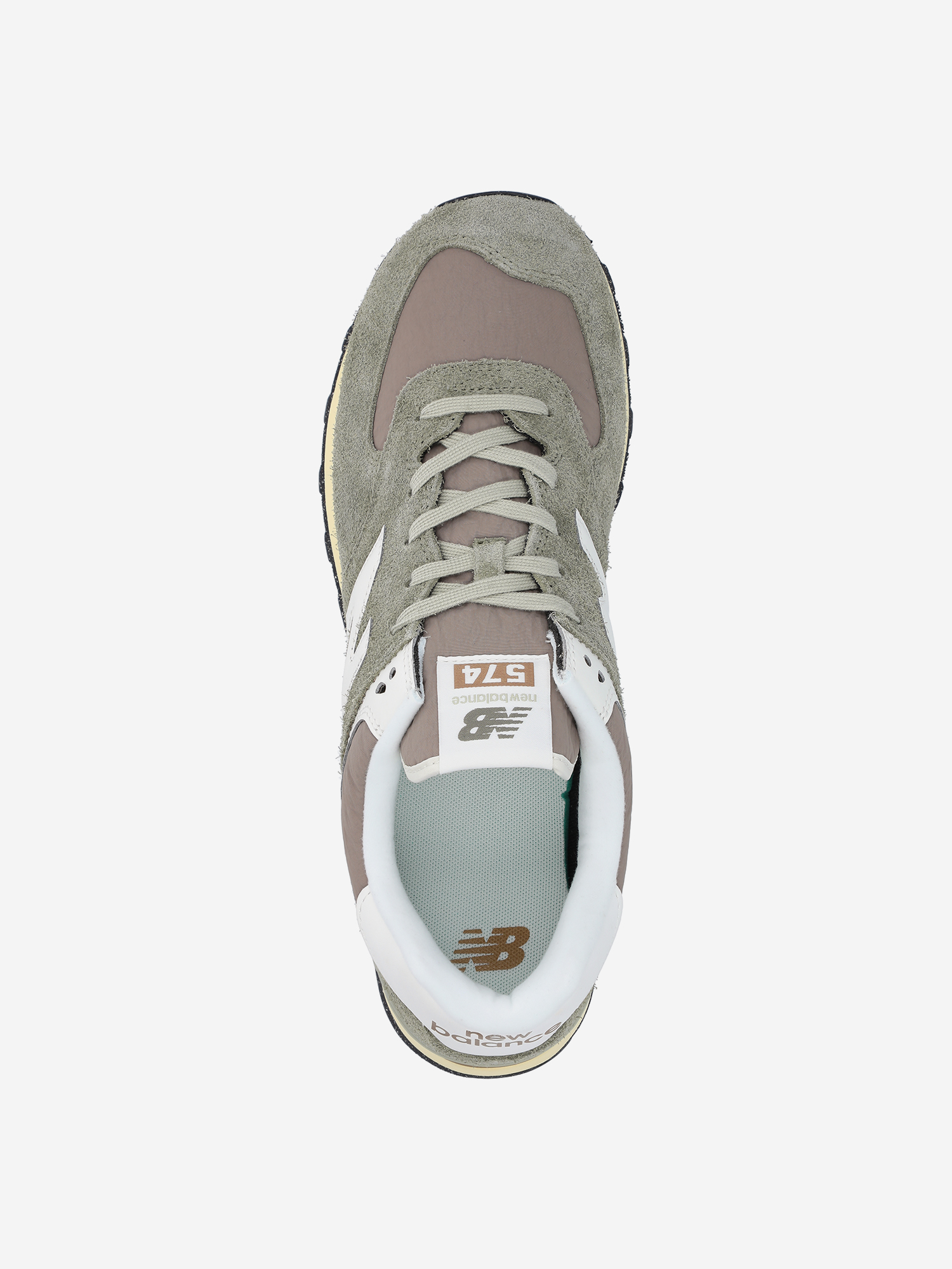 фото Кроссовки мужские new balance 574, зеленый