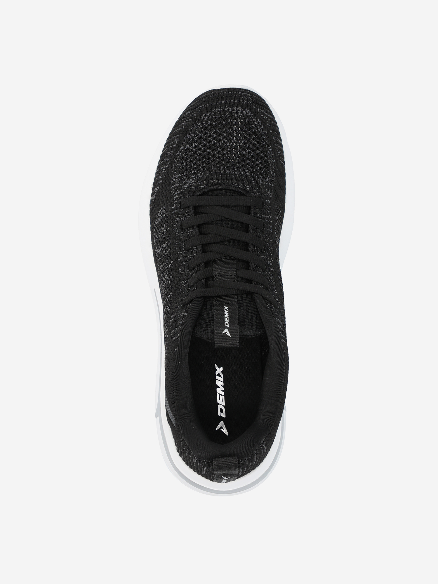 фото Кроссовки женские demix burn knit, черный