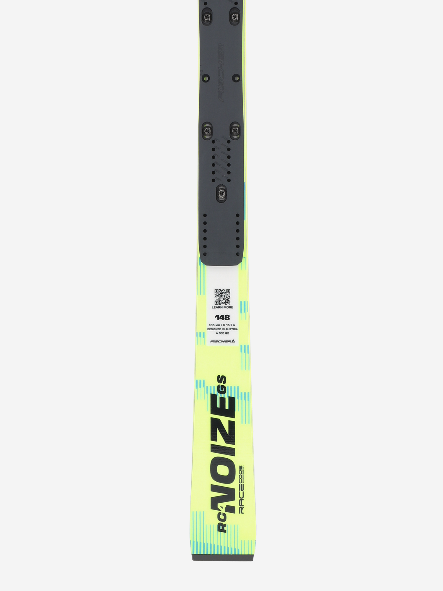 фото Горные лыжи детские fischer rc4 noize gs, желтый