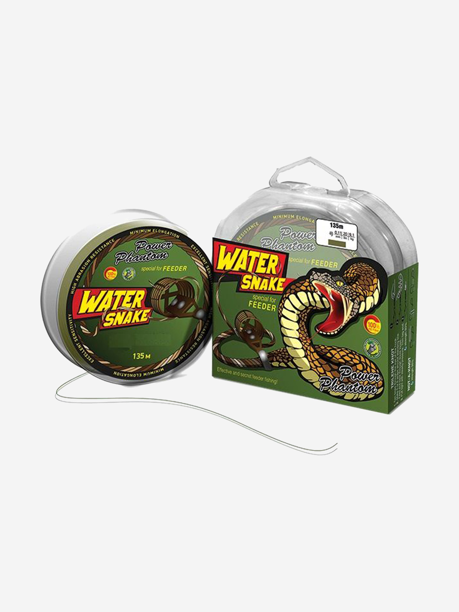 Шнур для рыбалки Power Phantom WaterSnake PE 135m, защитно-коричневый #0,8 (8,1кг), 0,14mm, Коричневый
Шнур для рыбалки Power Phantom WaterSnake PE 135m, защитно-коричневый #0,8 (8,1кг), 0,14mm, Коричневый