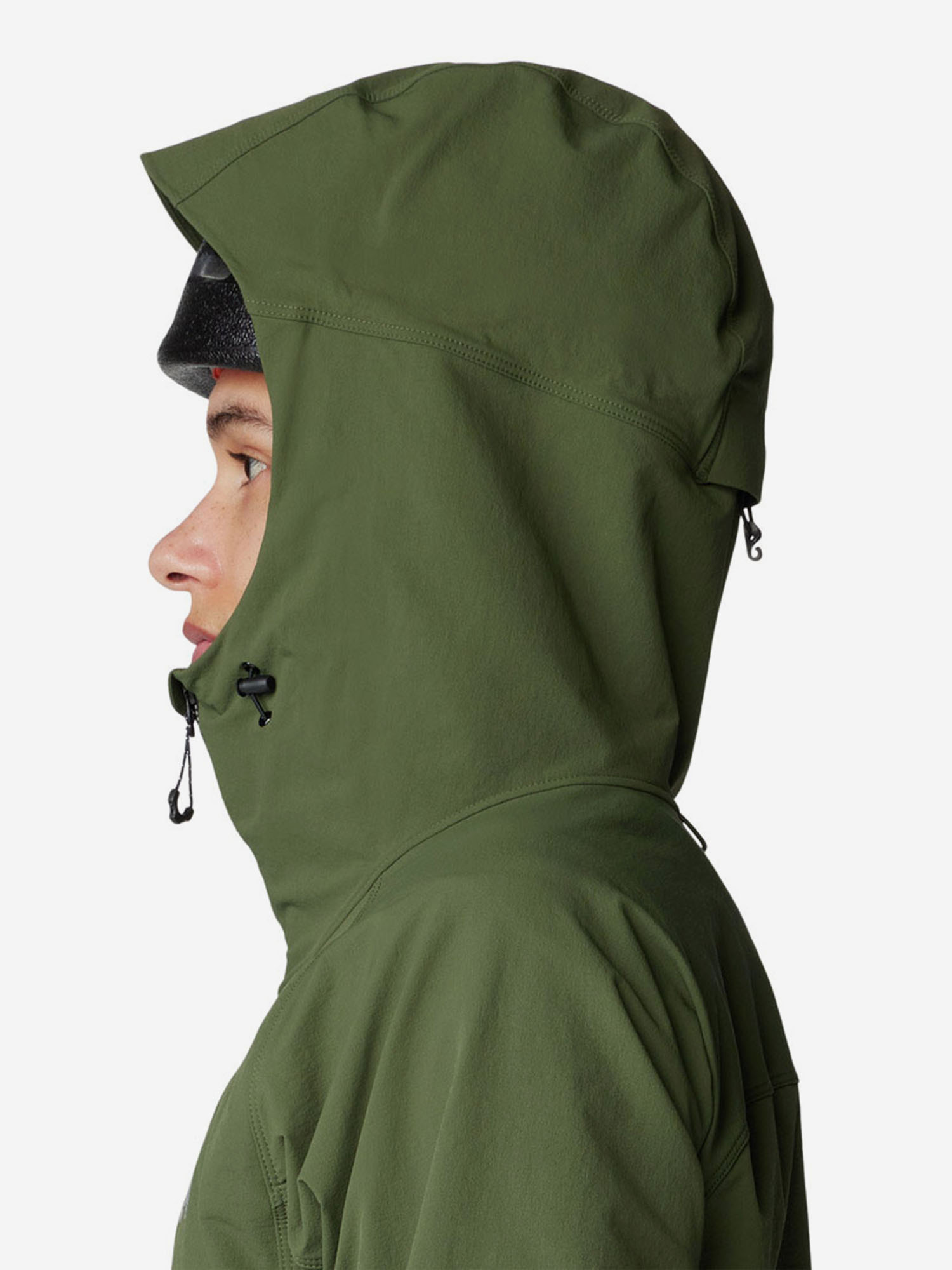 фото Куртка софтшелл мужская mountain hardwear chockstone alpine, зеленый