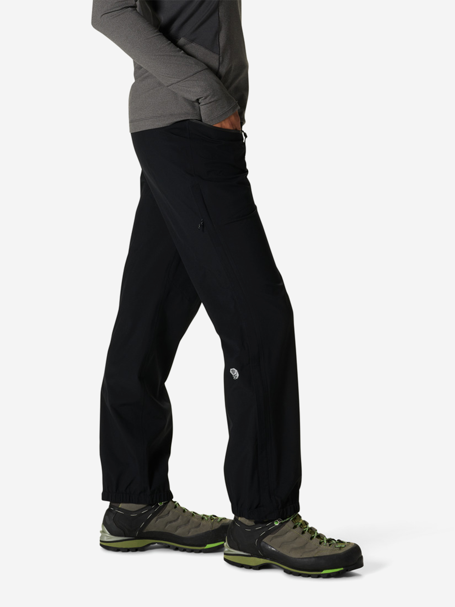 фото Брюки женские mountain hardwear stretch ozonic pant, черный