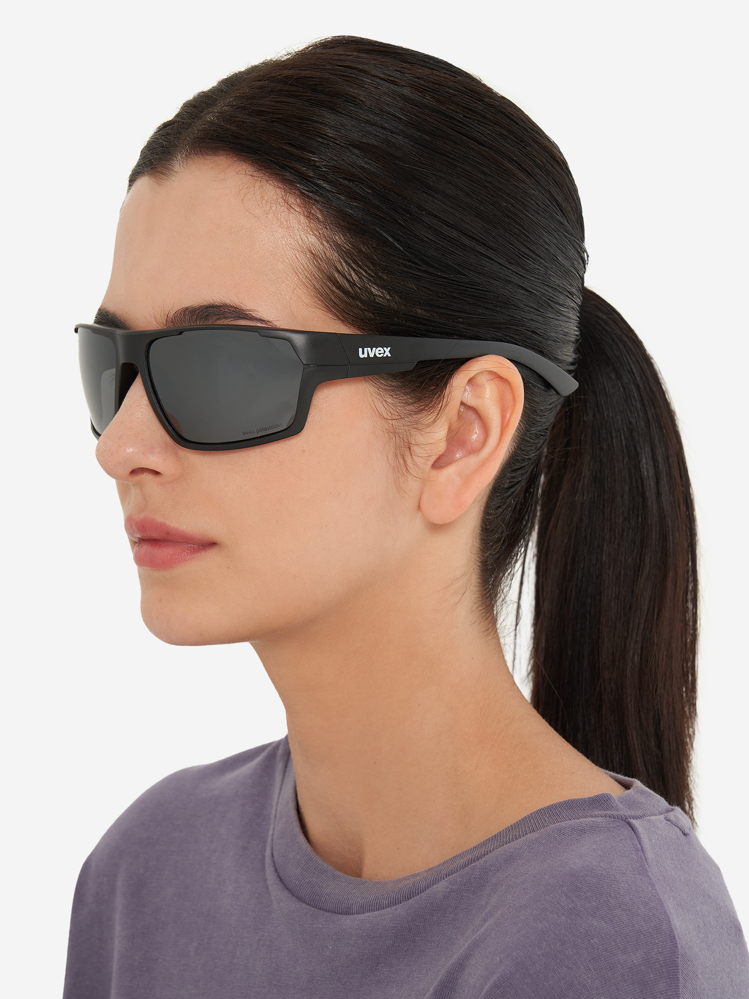 фото Солнцезащитные очки uvex sportstyle 233 p, черный