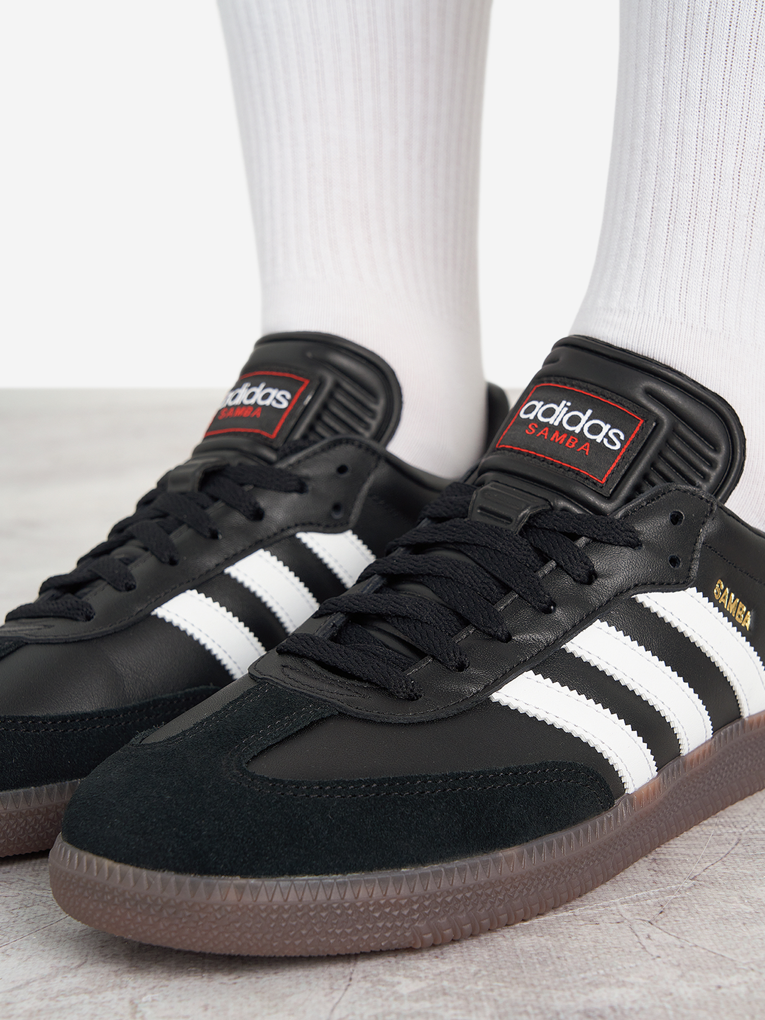 фото Кеды мужские adidas samba, черный
