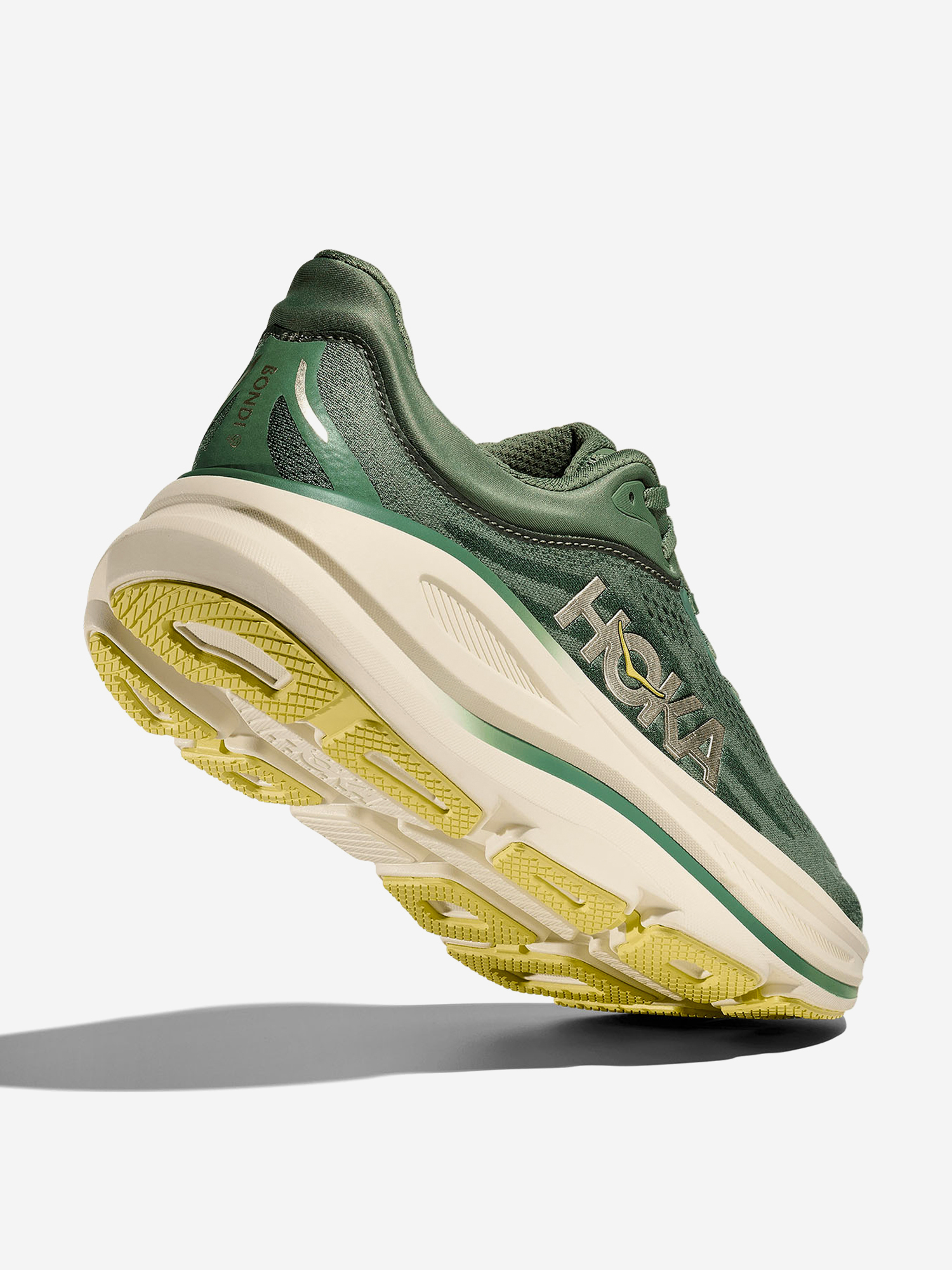 фото Кроссовки мужские hoka one one bondi 9, зеленый