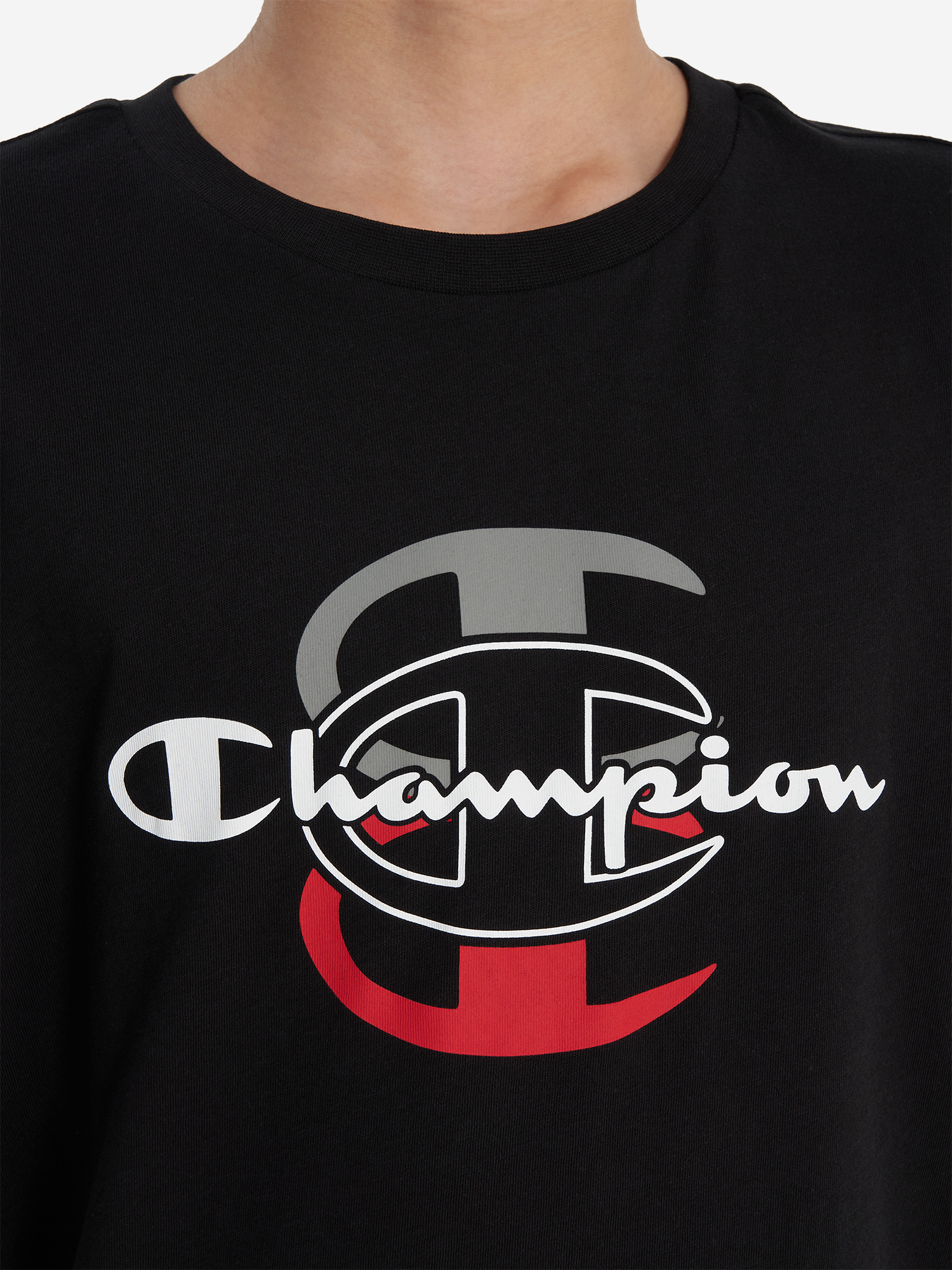 фото Футболка для мальчиков champion, черный