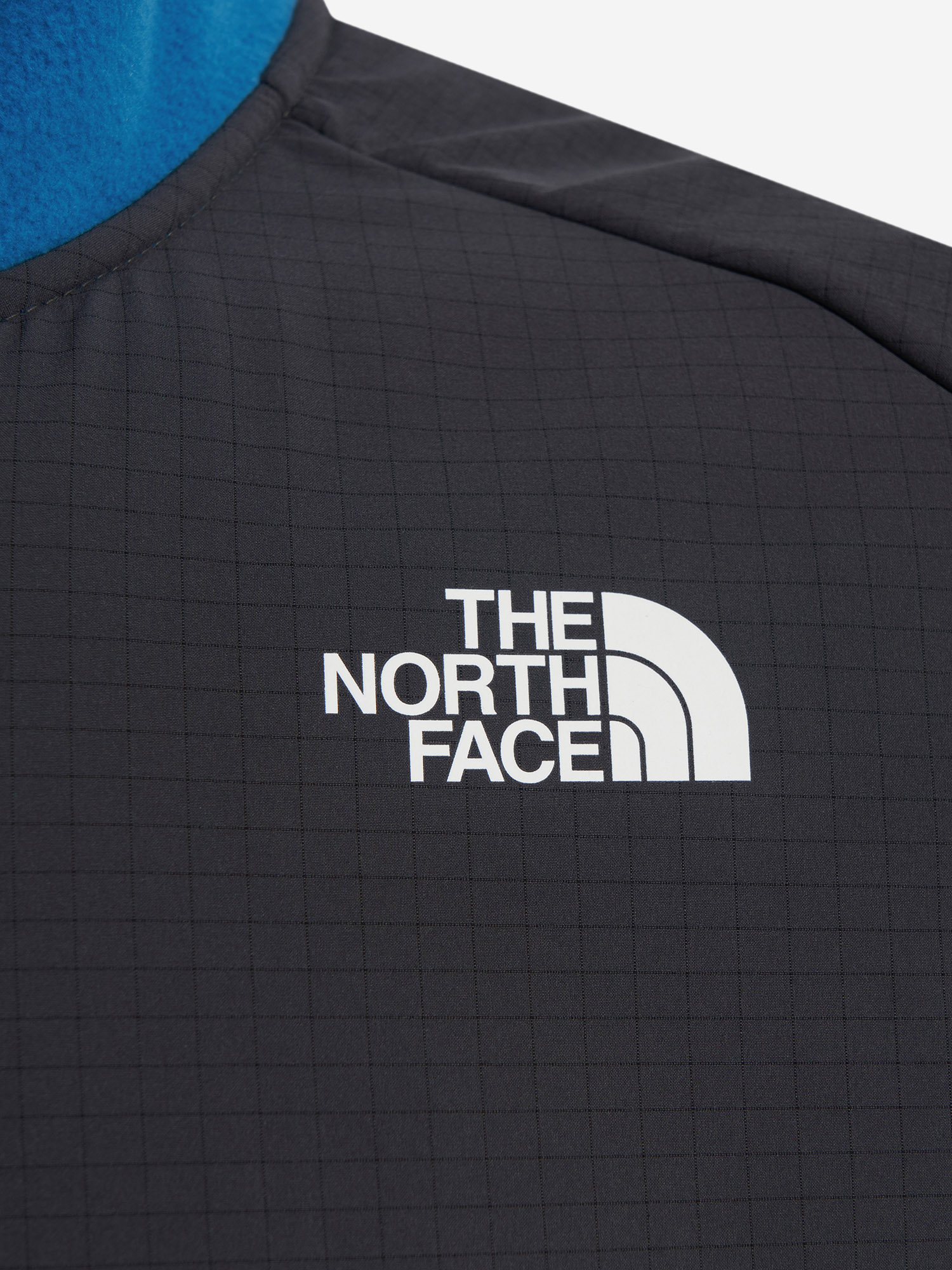 фото Толстовка мужская the north face glacier heavyweight, голубой