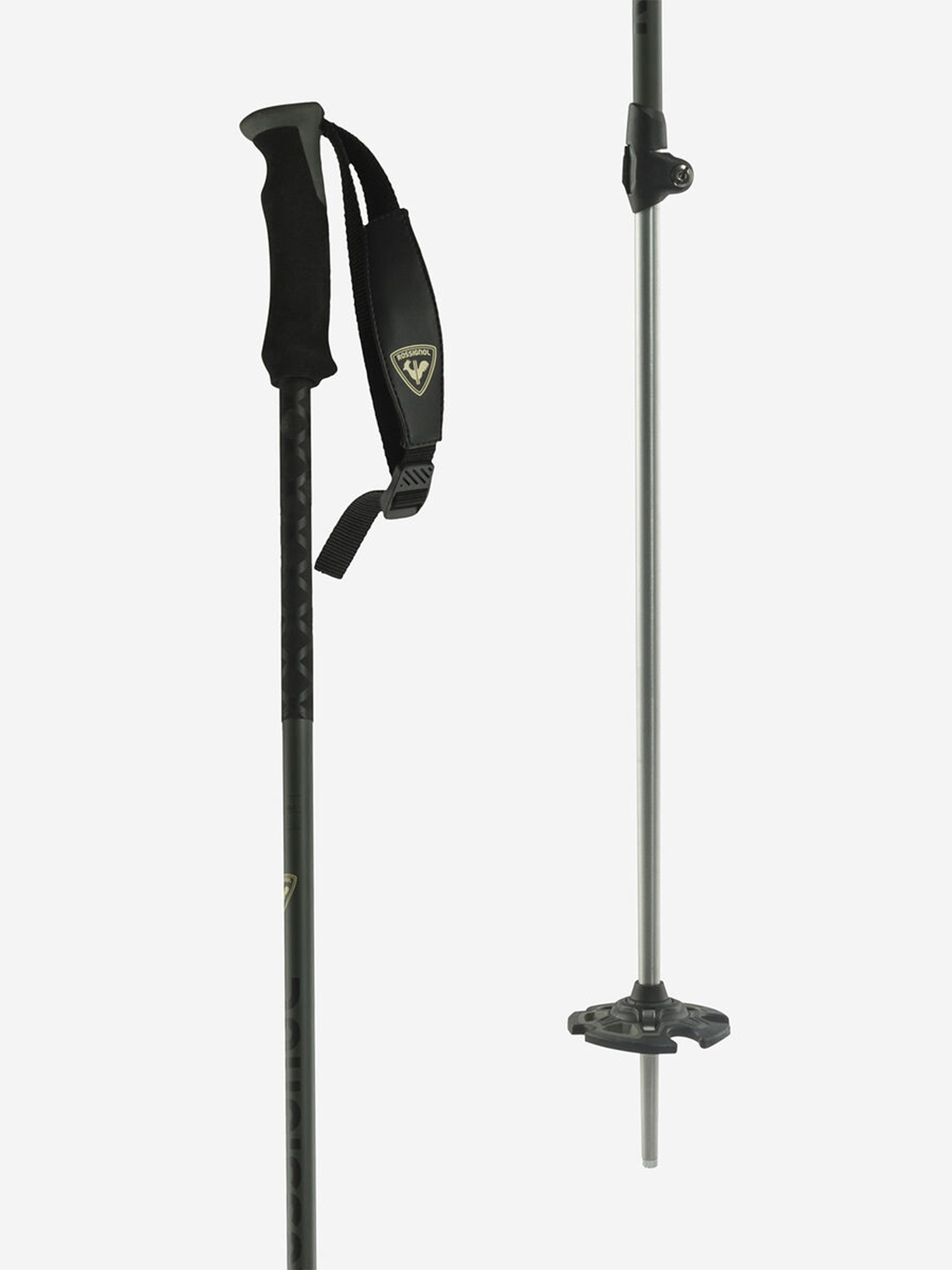 фото Палки для беговых лыж rossignol adjustable bc 100, черный