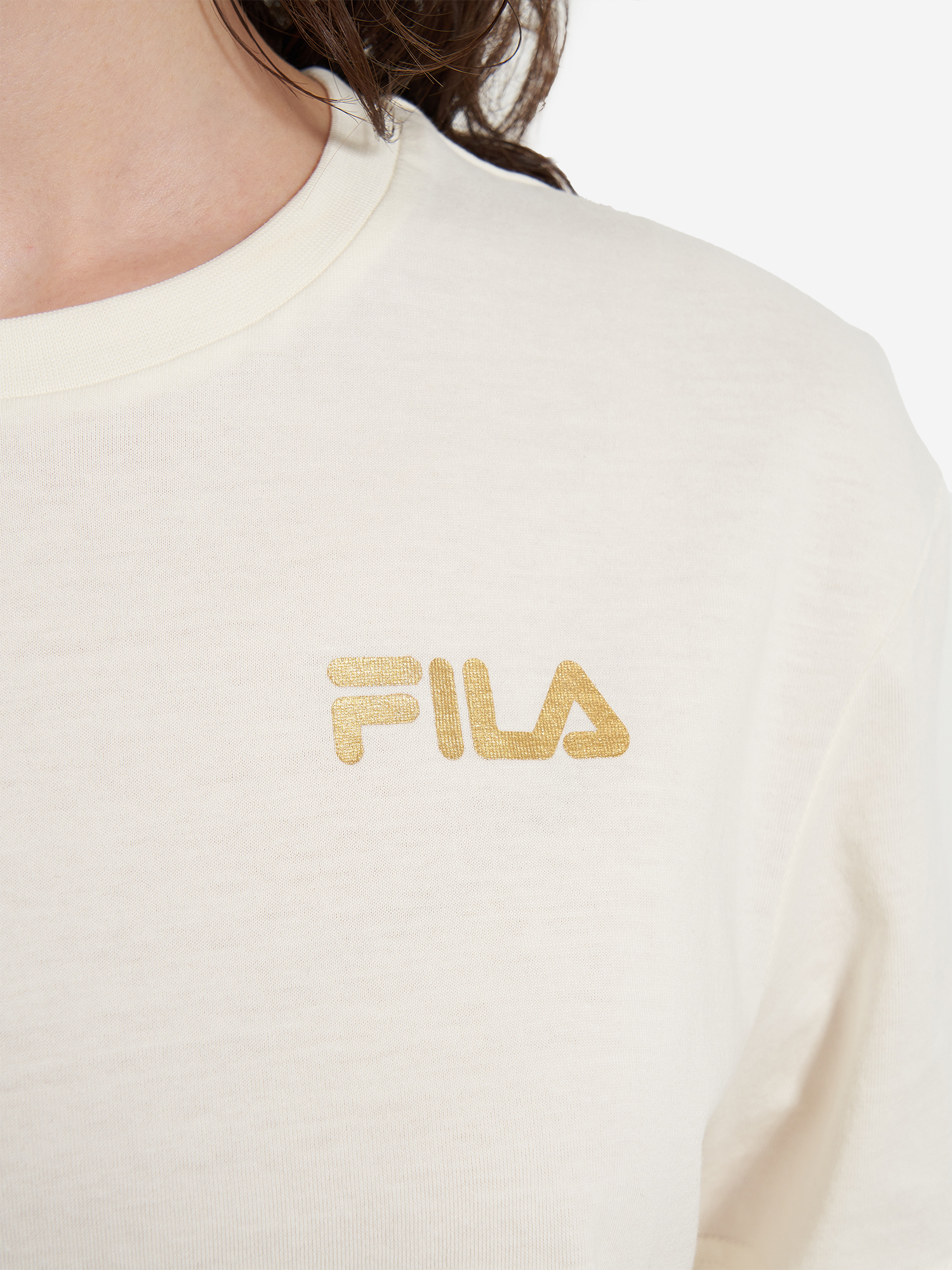 фото Футболка женская fila, желтый