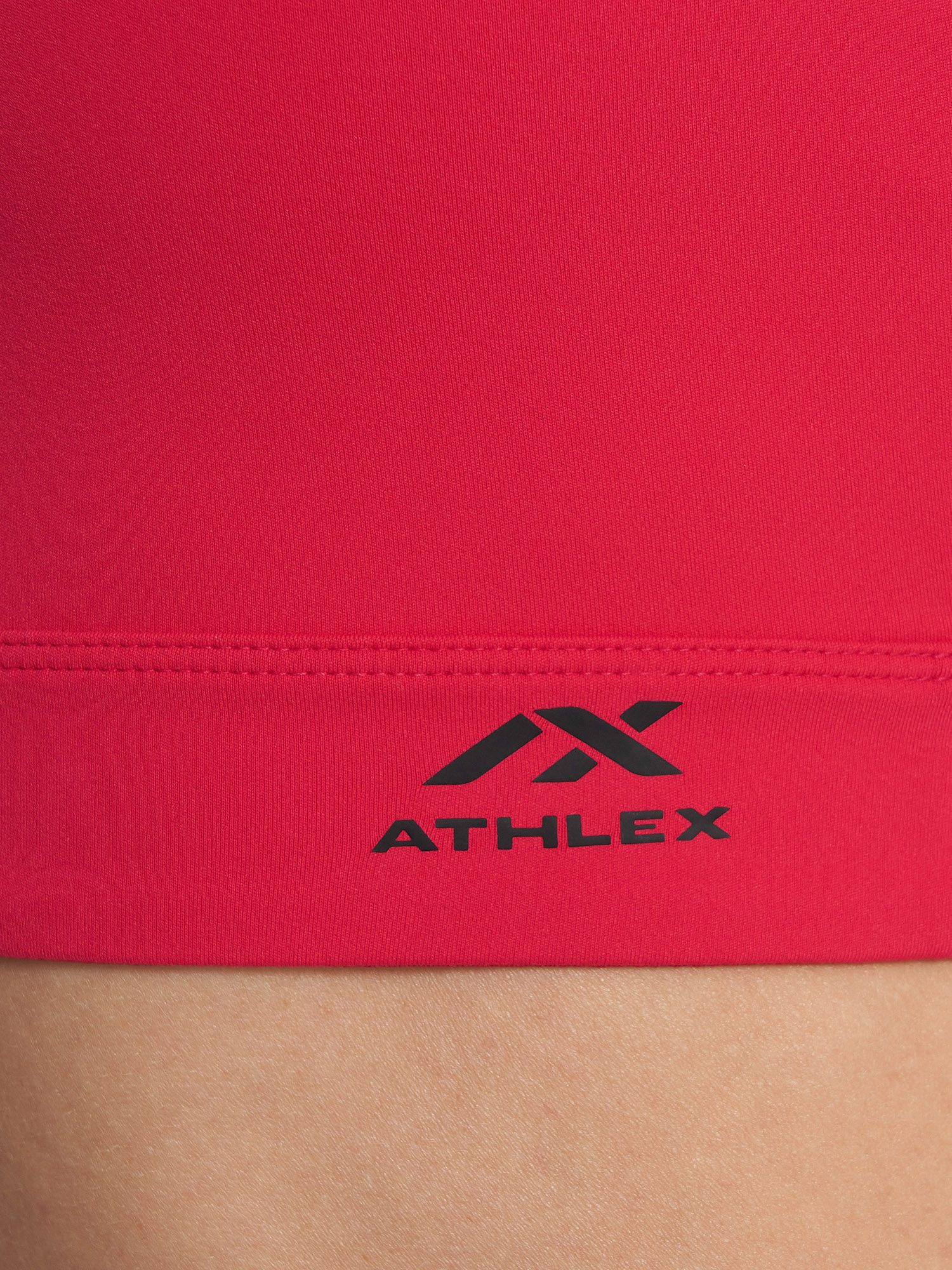 фото Топ бра спортивный athlex, красный