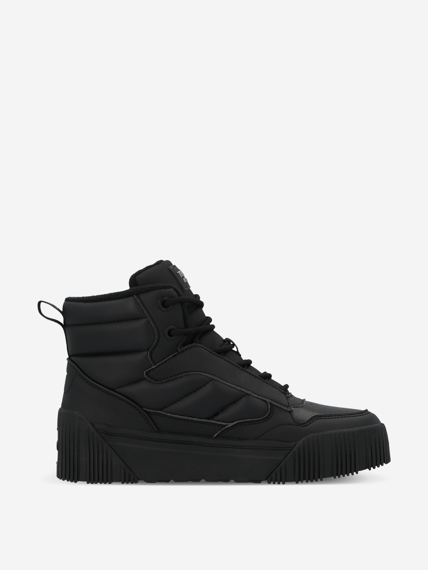 фото Кеды утепленные женские termit future mid 2.0, черный