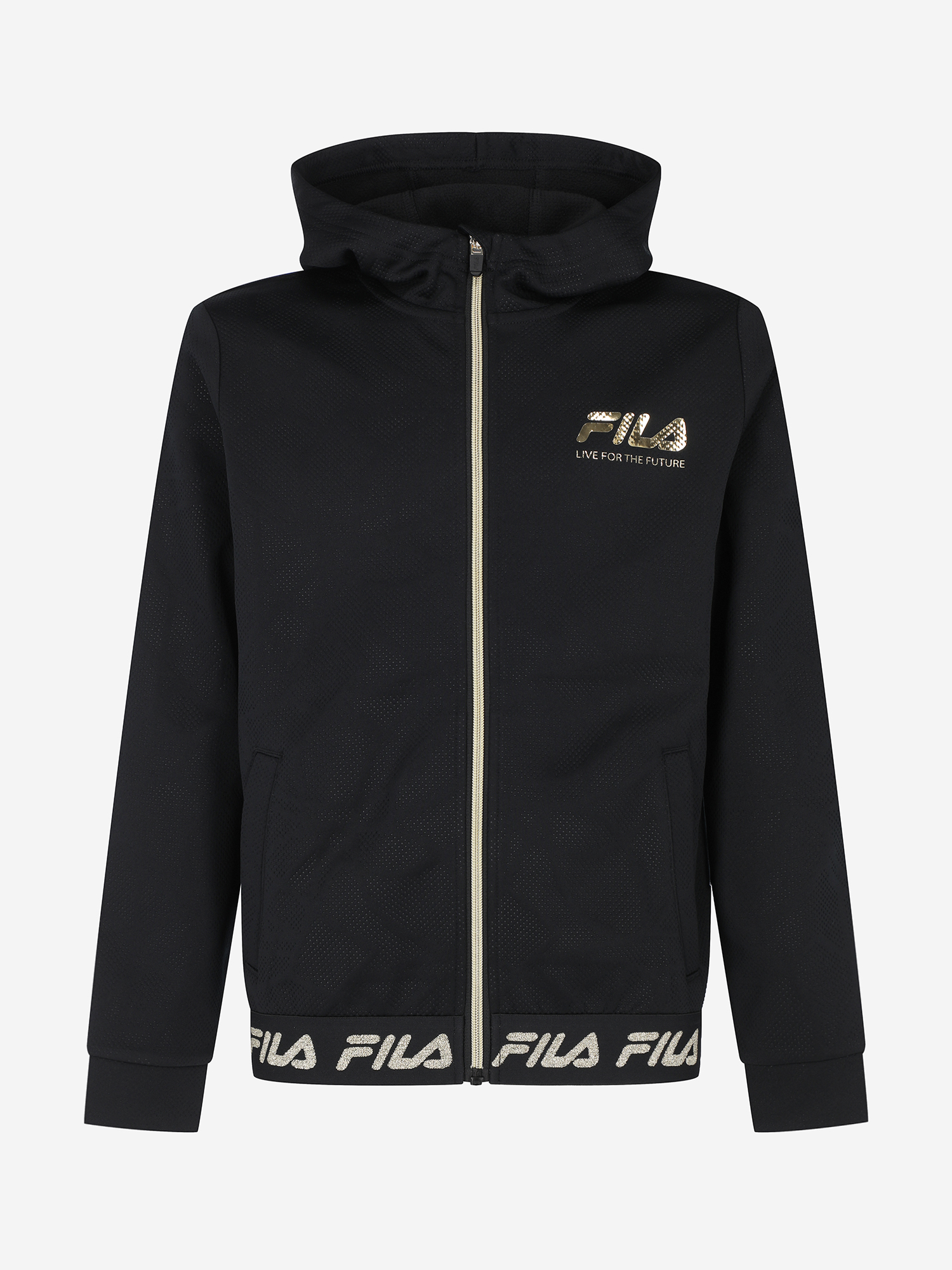 фото Толстовка для девочек fila, черный