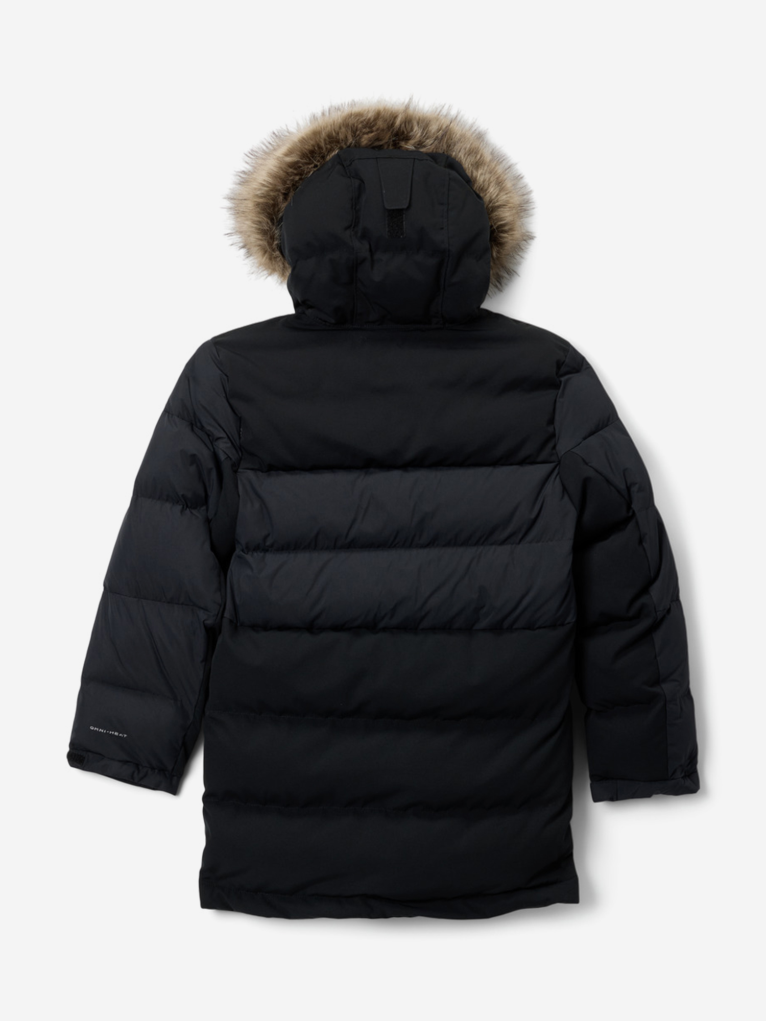 фото Куртка утепленная для мальчиков columbia marquam peak fusion ii parka, черный
