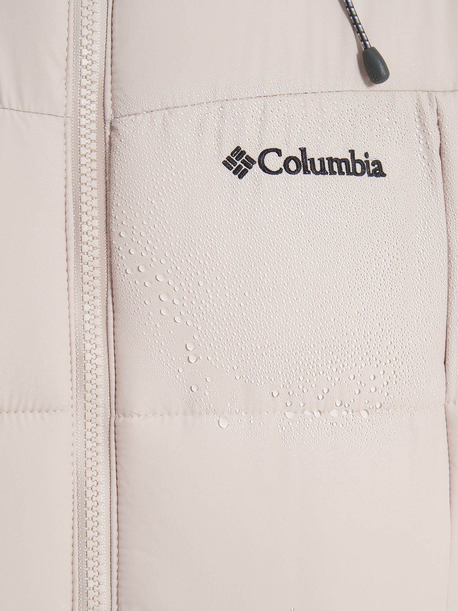 фото Жилет утепленный женский columbia pike lake long vest, бежевый