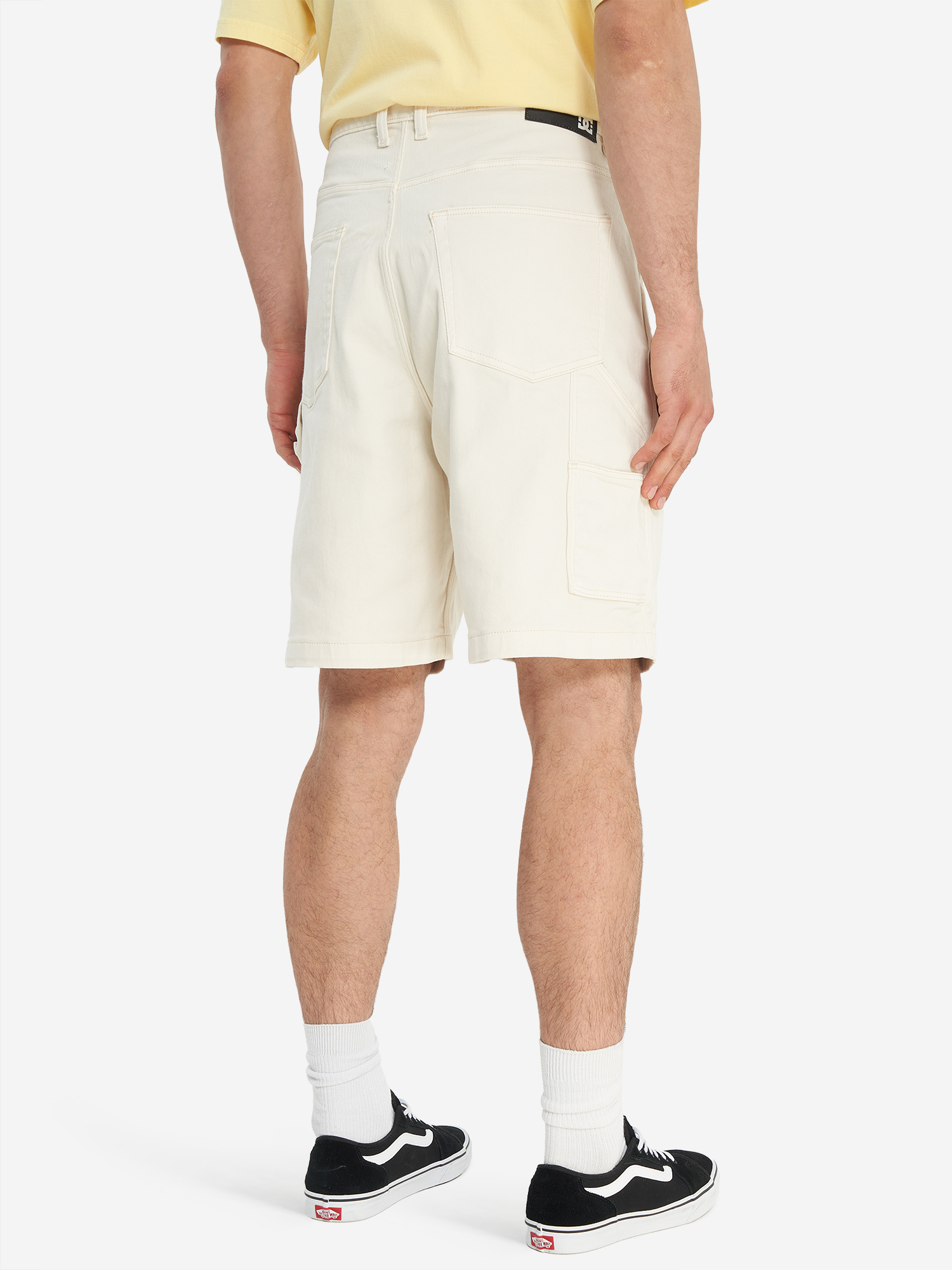 фото Шорты мужские оверсайз dc shoes carpenter baggy, бежевый