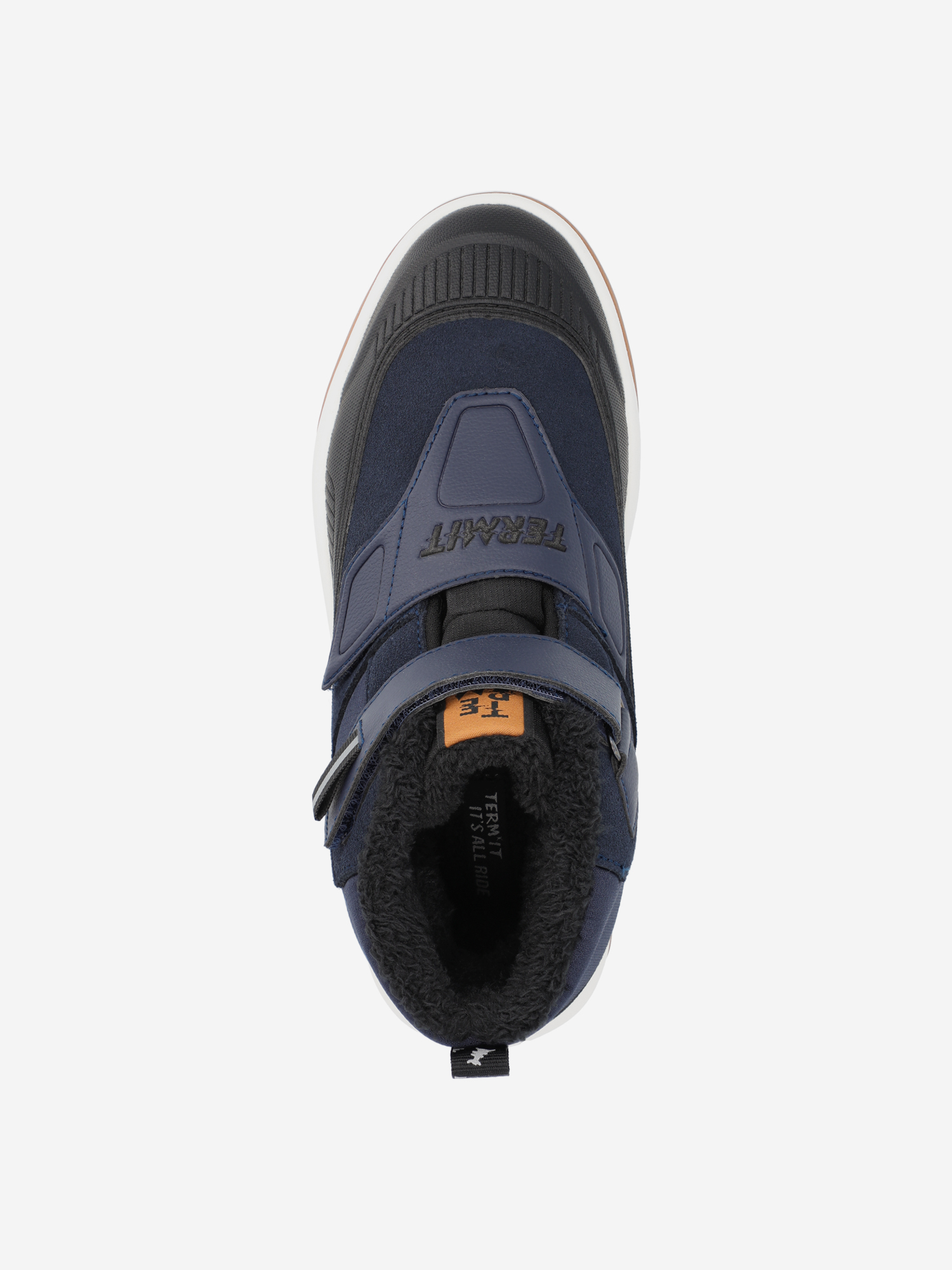 фото Ботинки утепленные для мальчиков termit winter pro mid, синий