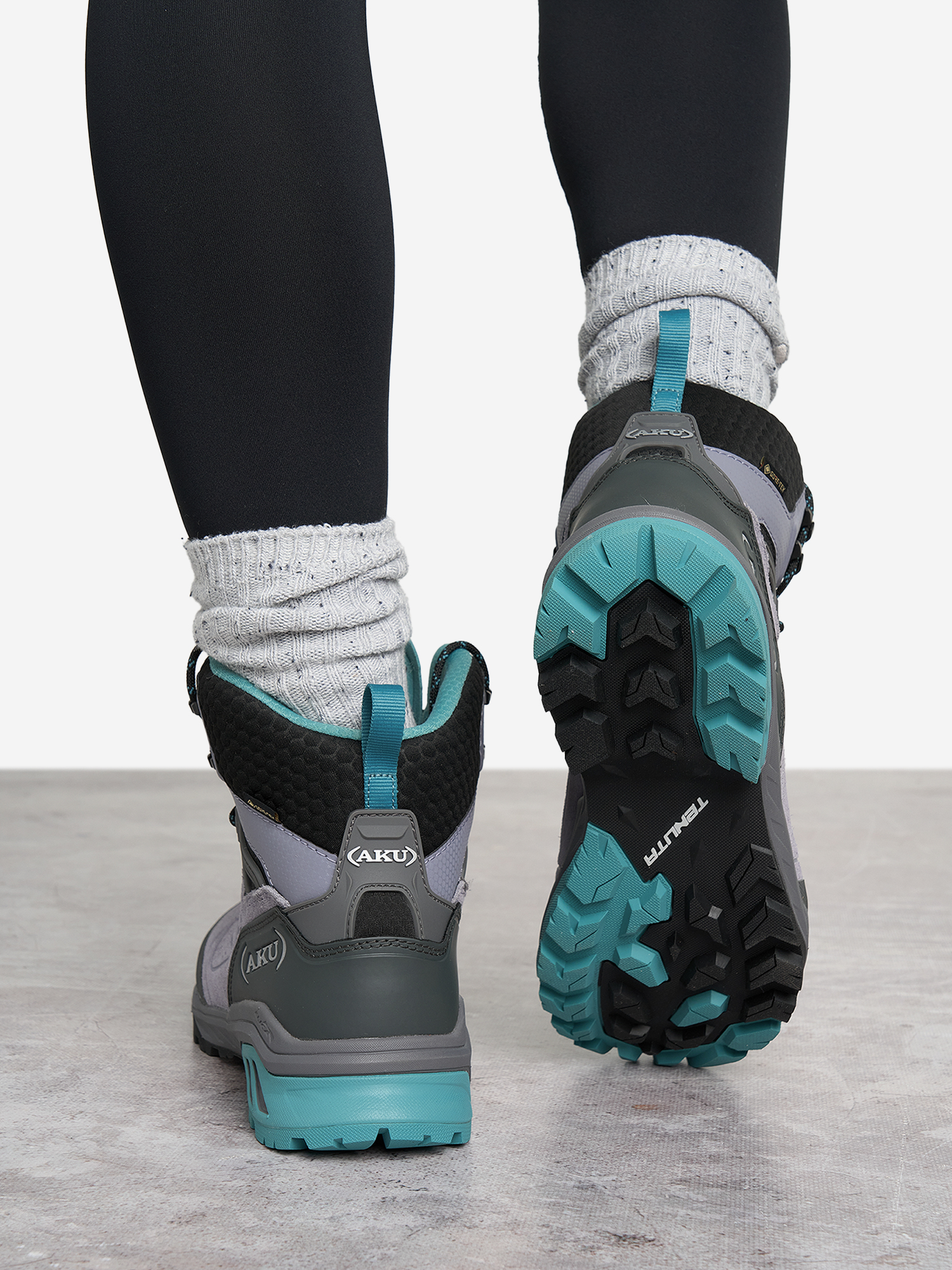 фото Ботинки женские aku reactive gtx, серый