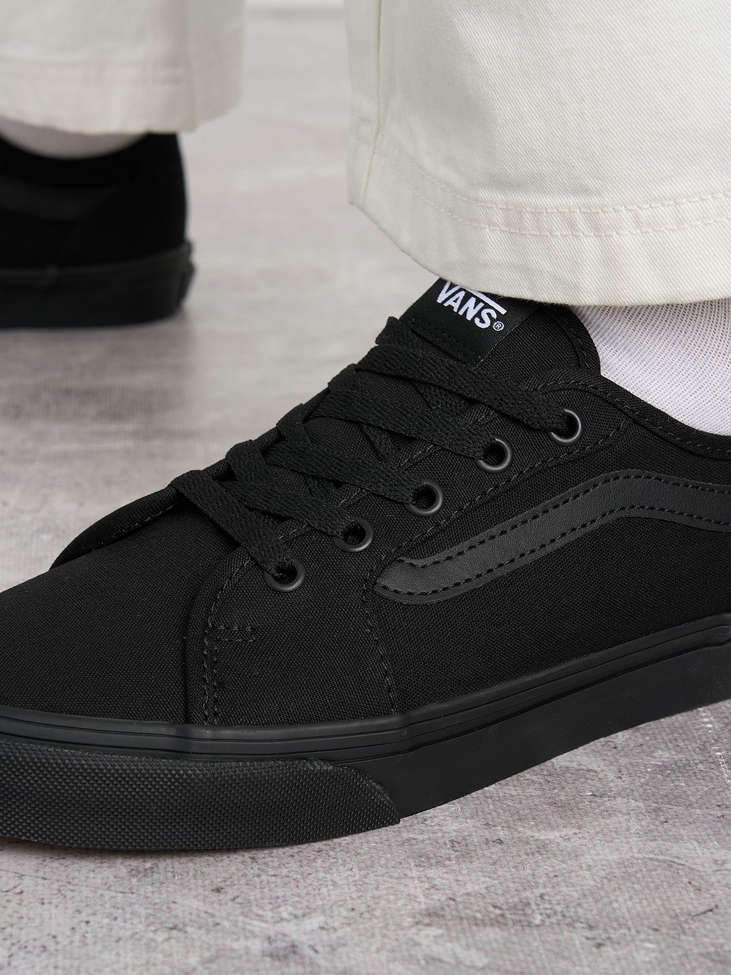 фото Кеды женские vans wm filmore decon, черный
