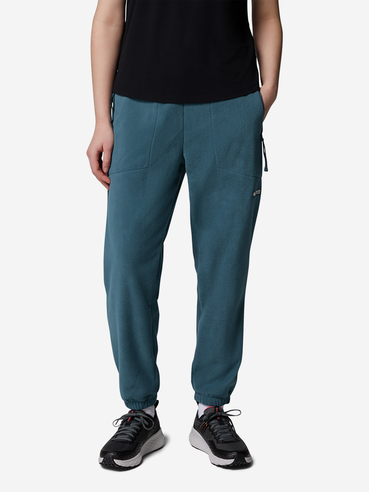 фото Брюки женские columbia sequoia grove fleece pant, голубой