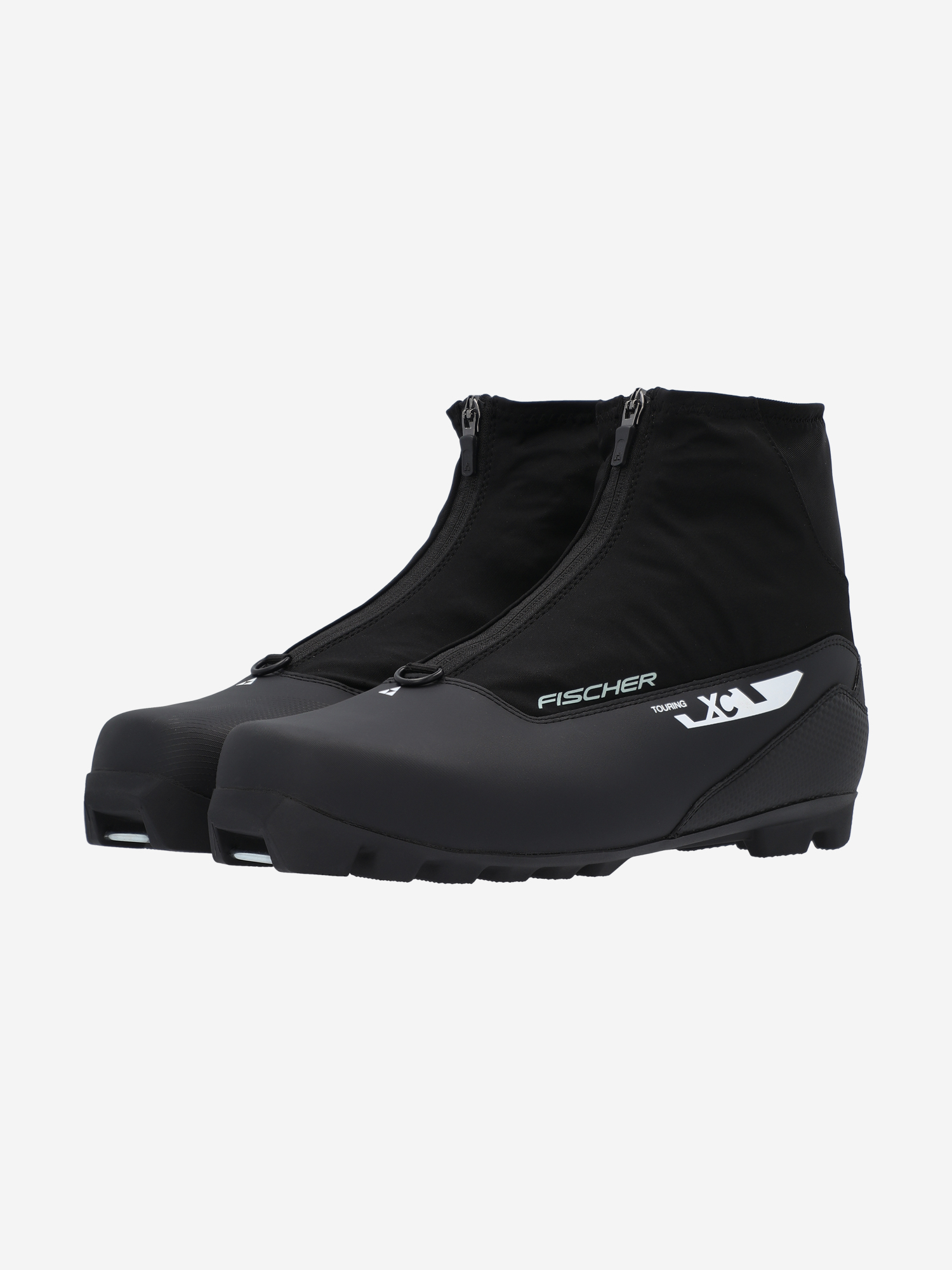 фото Ботинки лыжные fischer xc touring, серый