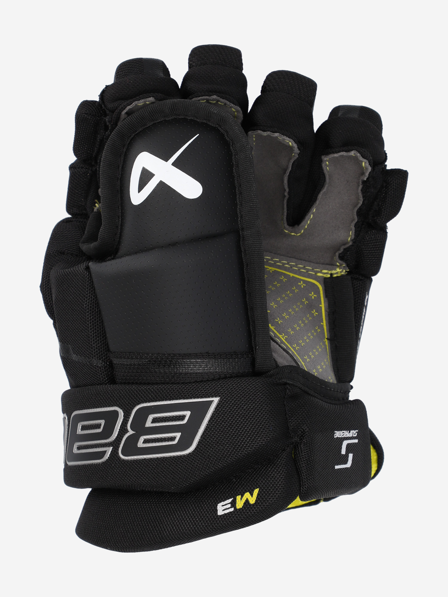 фото Перчатки хоккейные детские bauer supreme m3 jr, черный
