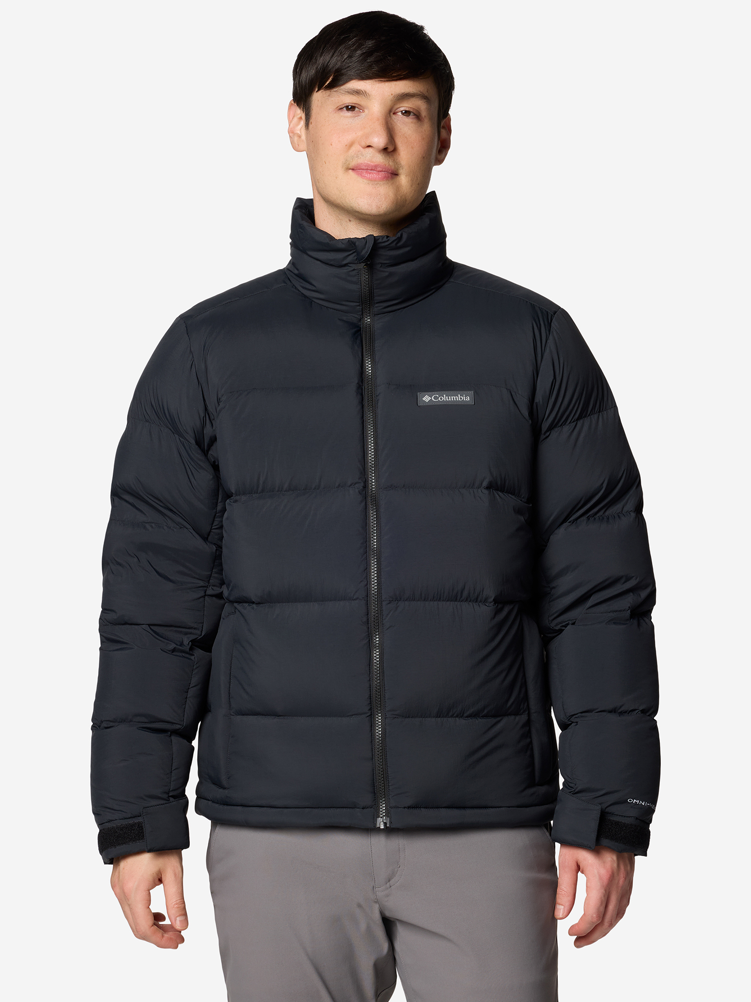 фото Пуховик мужской columbia bulo point iii down jacket, черный